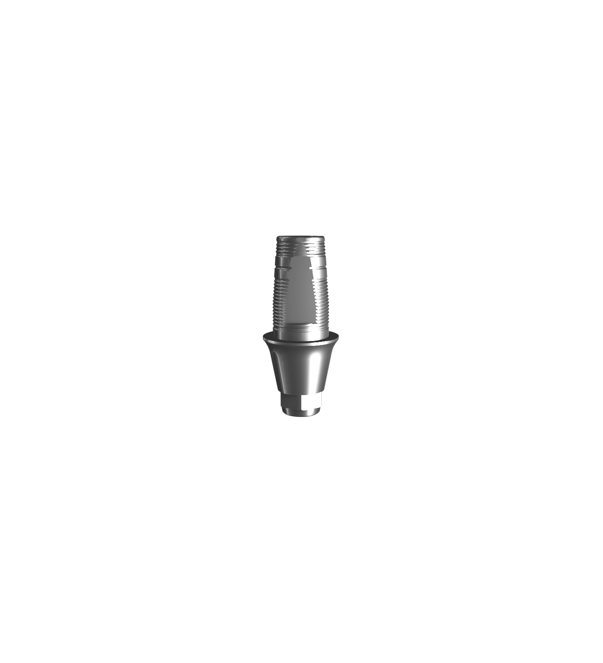 Titanium base, GeoMedi compatible (H 2.0 mm) for single.