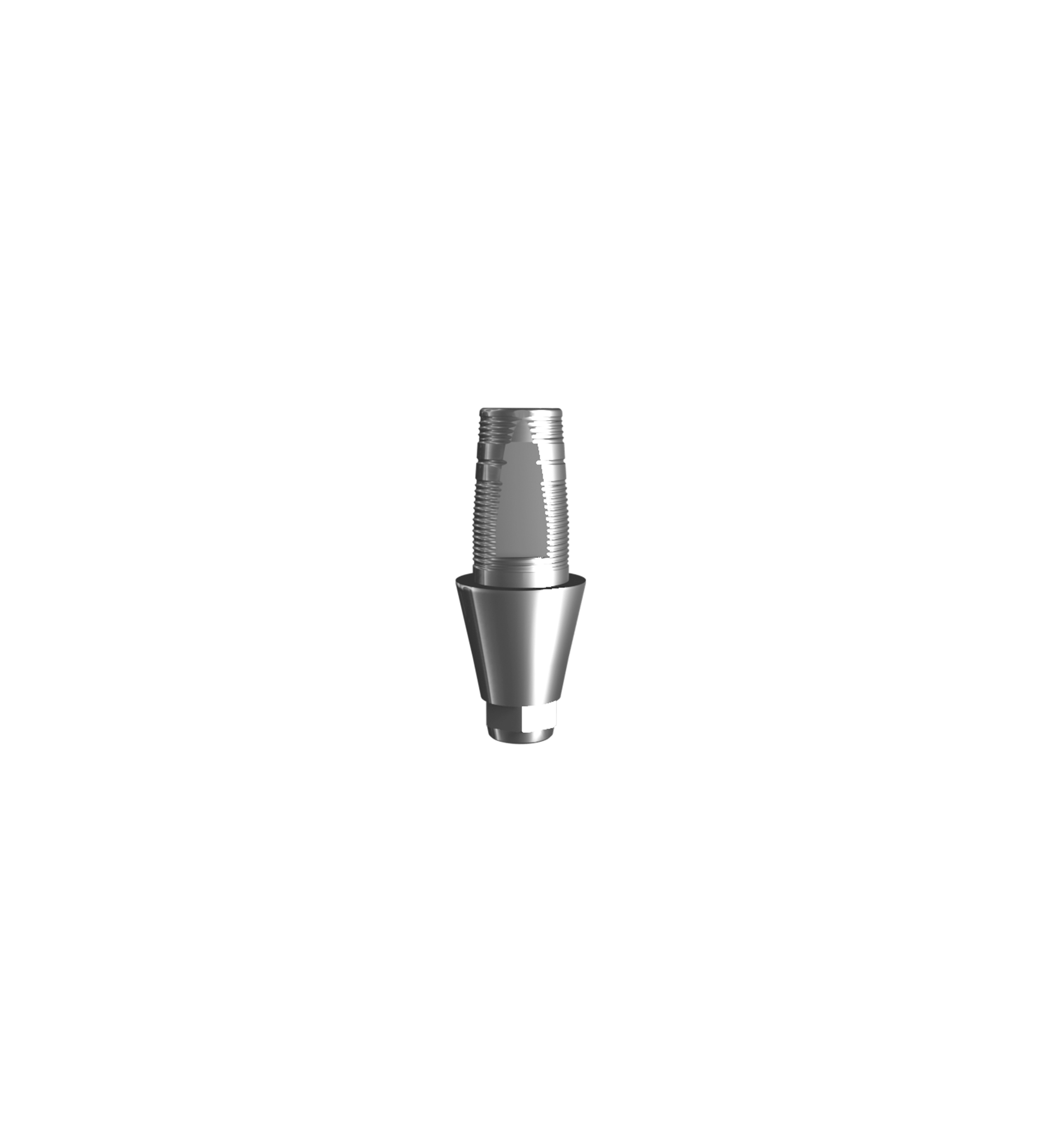 Titanium base, GeoMedi compatible (H 3.0 mm) for single.