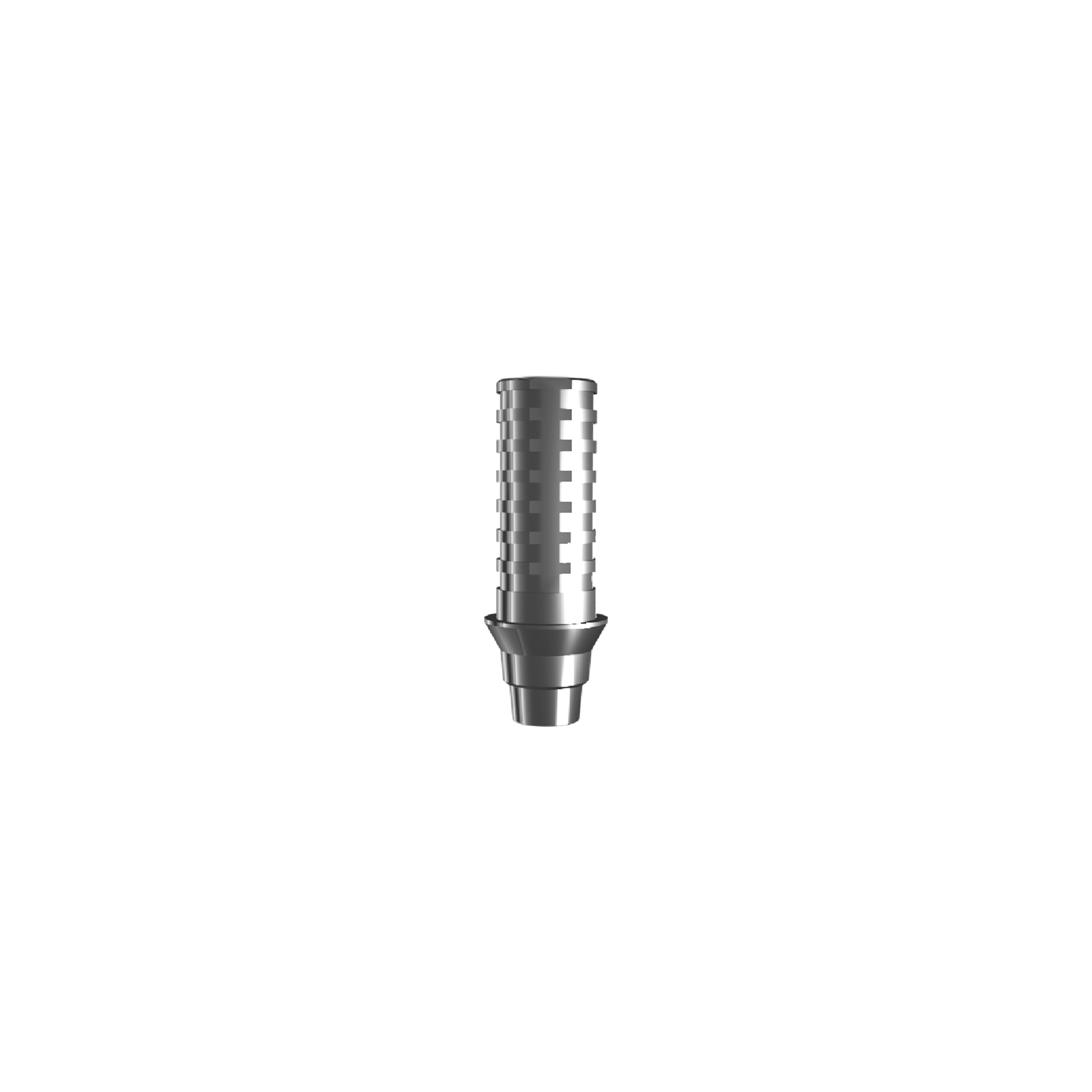 Temporary abutment (H 1.2 mm) for bridge.