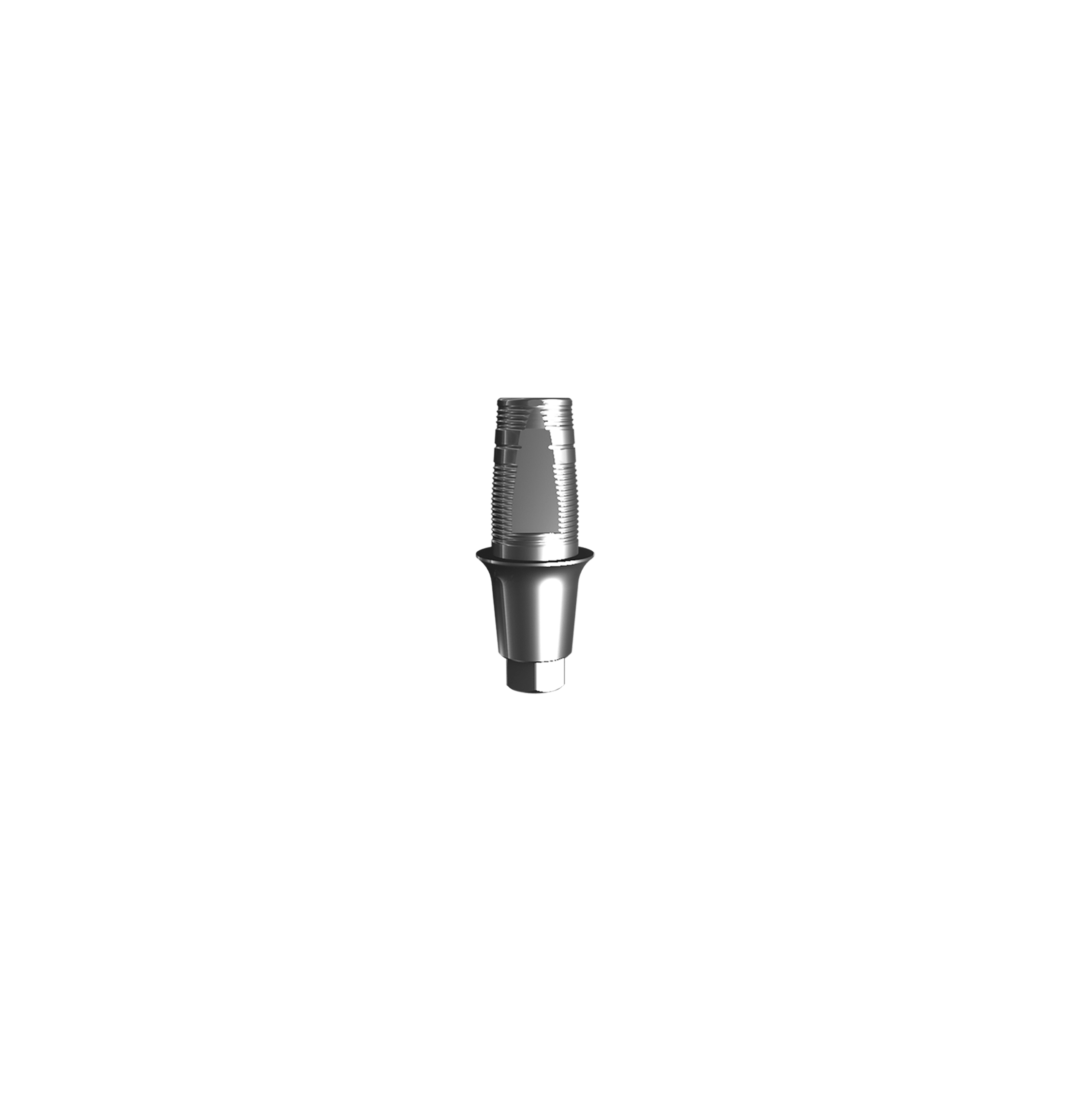 Titanium base, GeoMedi compatible (H 3.0 mm) for single.