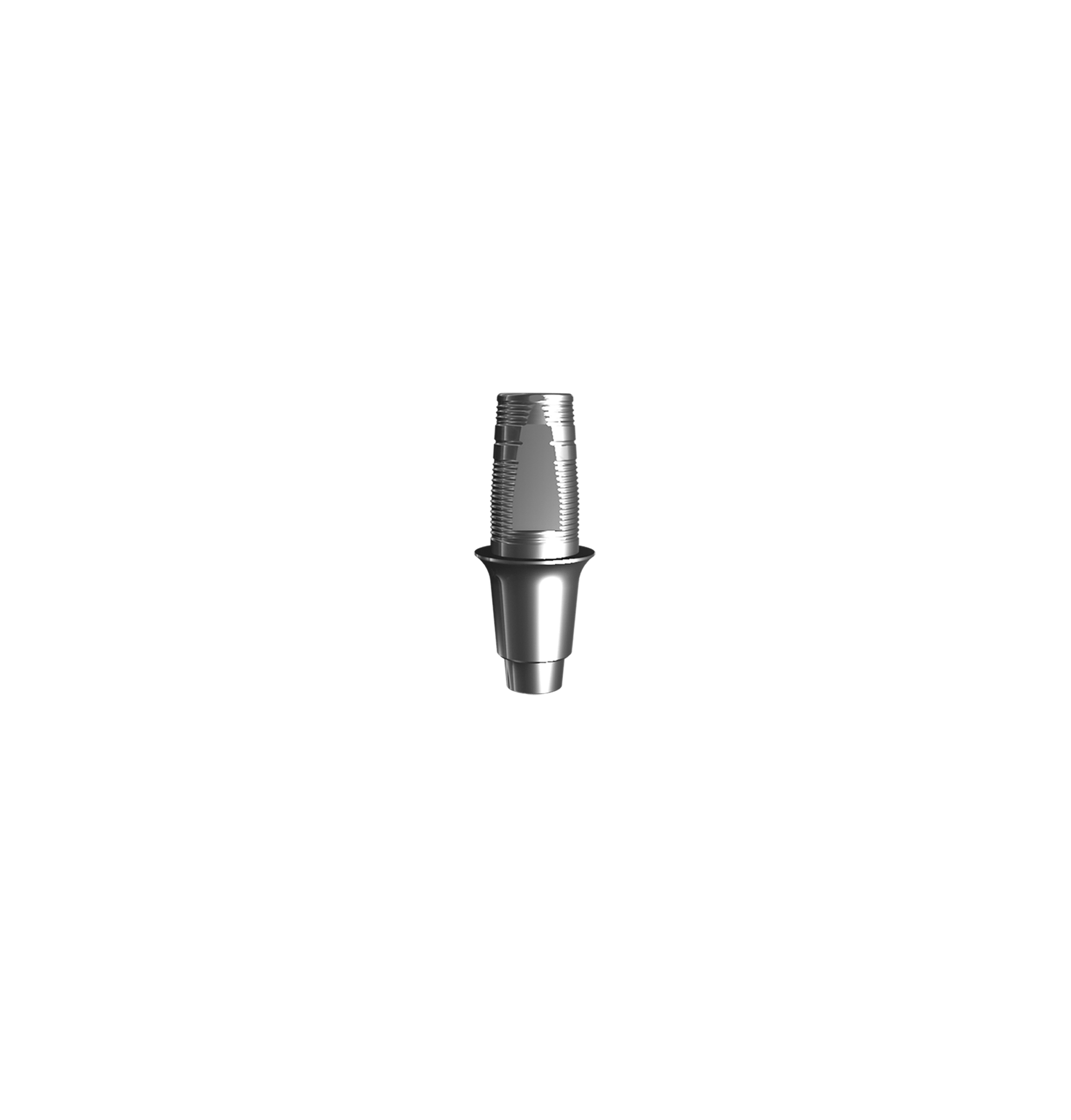 Titanium base, GeoMedi compatible (H 3.0 mm) for bridge.