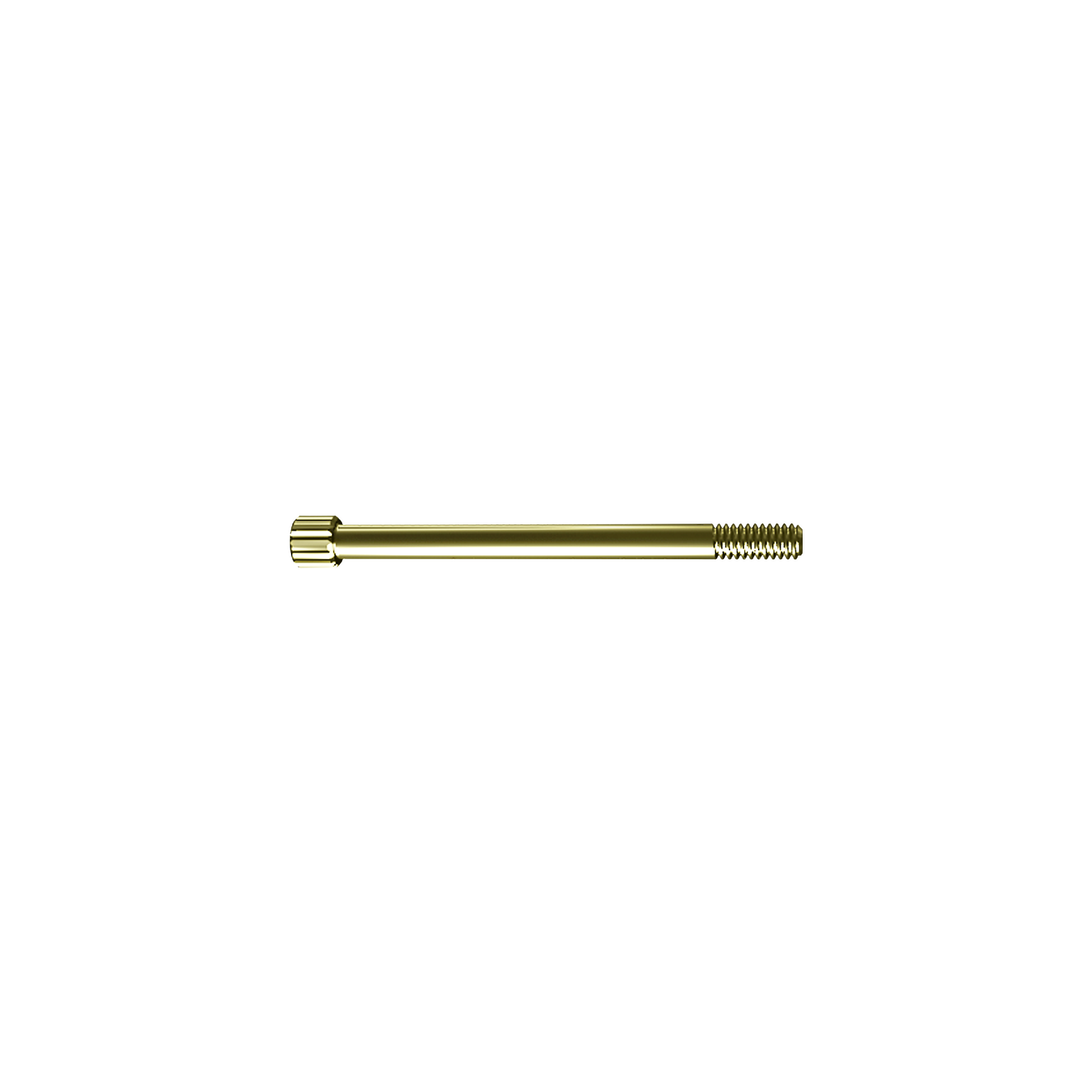 Screw for 3D implant analog positioner