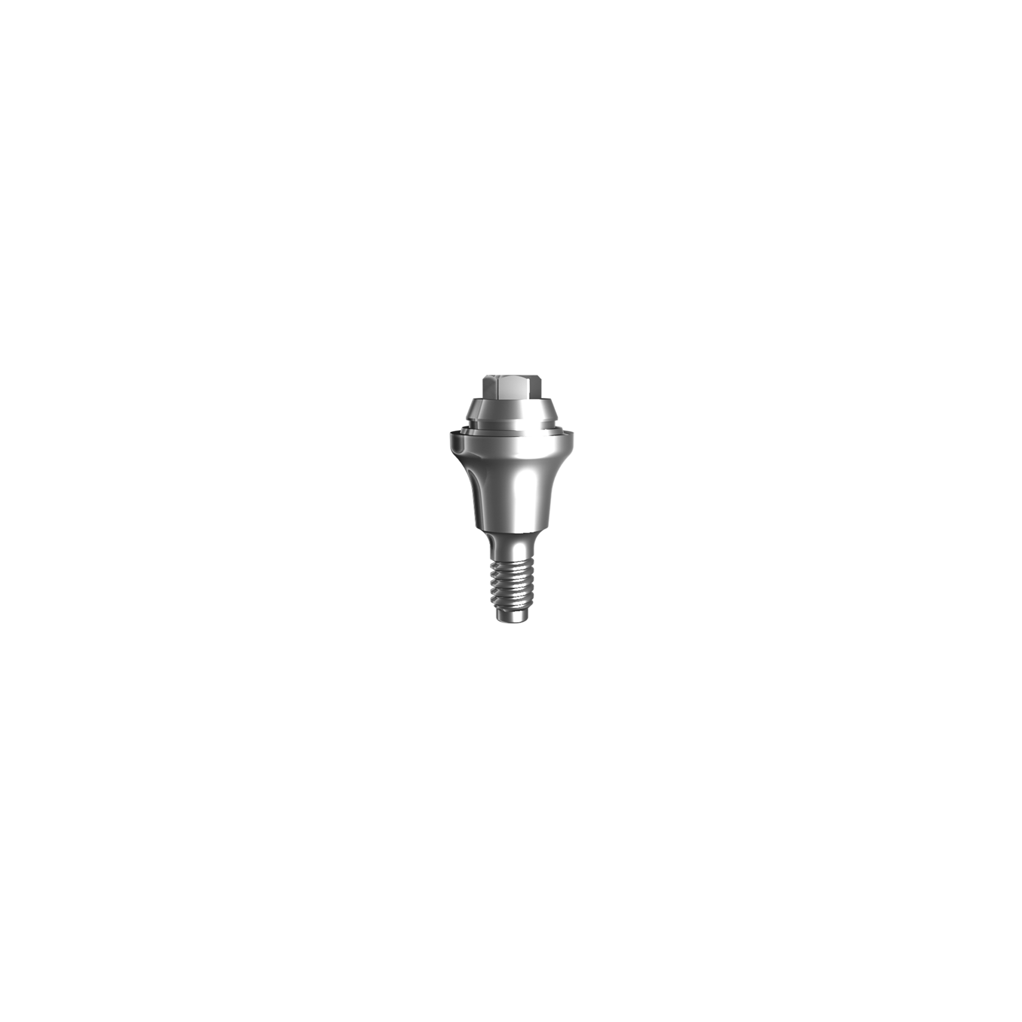 Multi-unit straight abutment (H 2.5 mm).