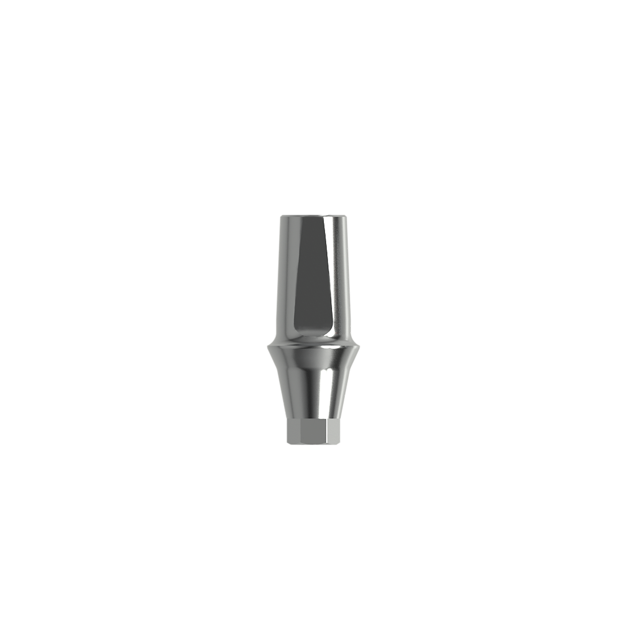 Titanium straight abutment ⌀ 4,5/5,0 (H 1,5 mm).