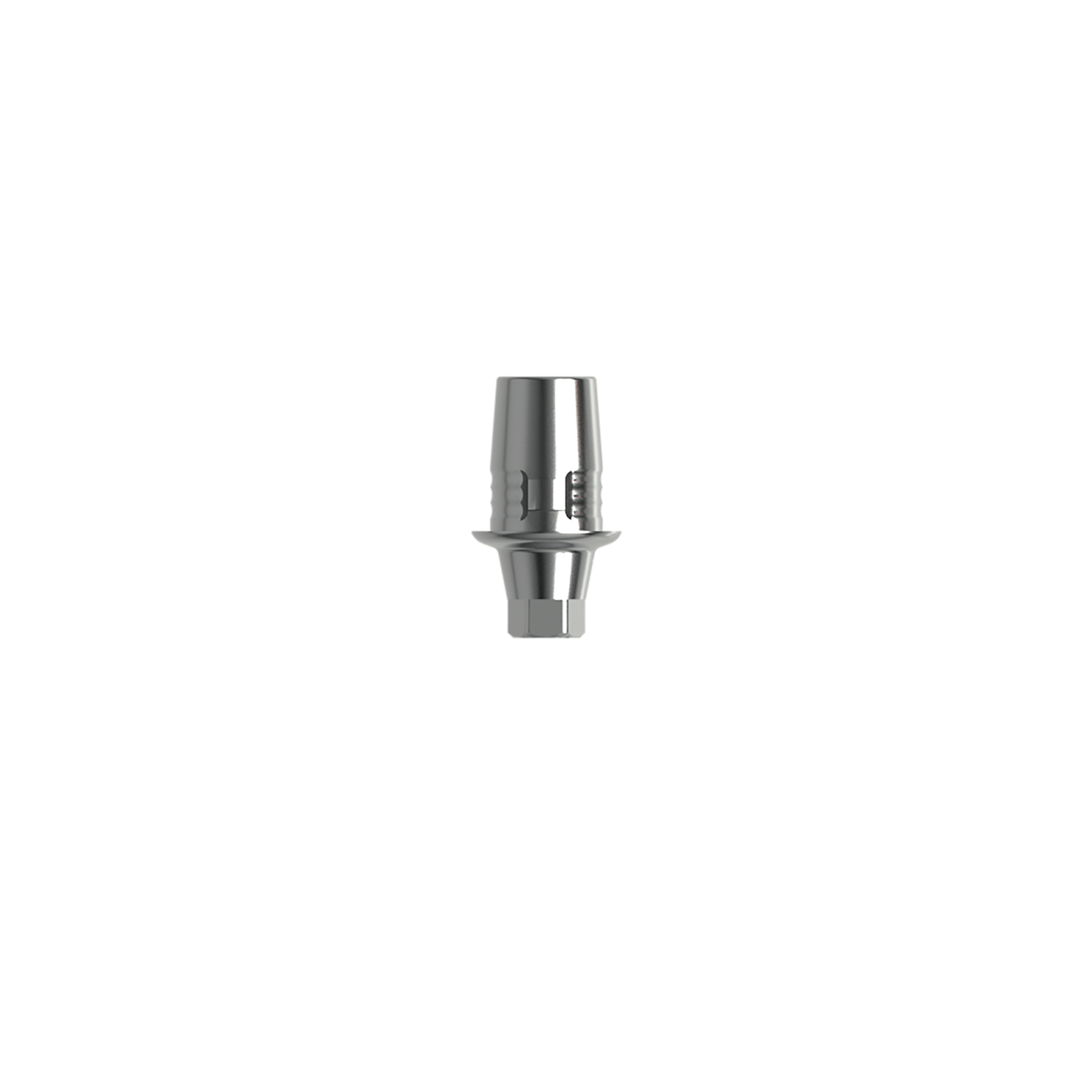 Titanium base, Cerec compatible, ⌀ 3,5/4,0 (H 0,8 mm) for single.