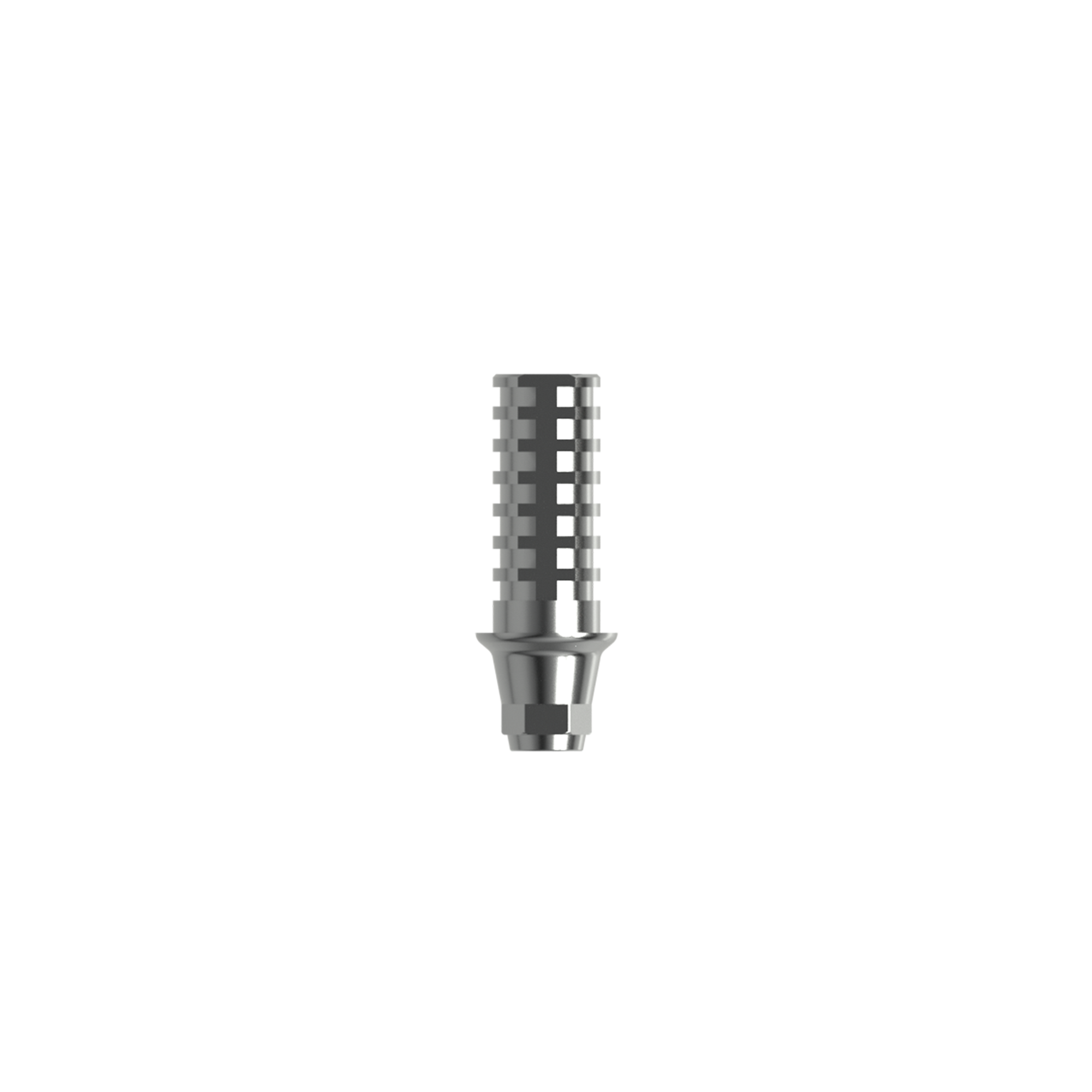 Temporary abutment (H 1.0 mm) for single.