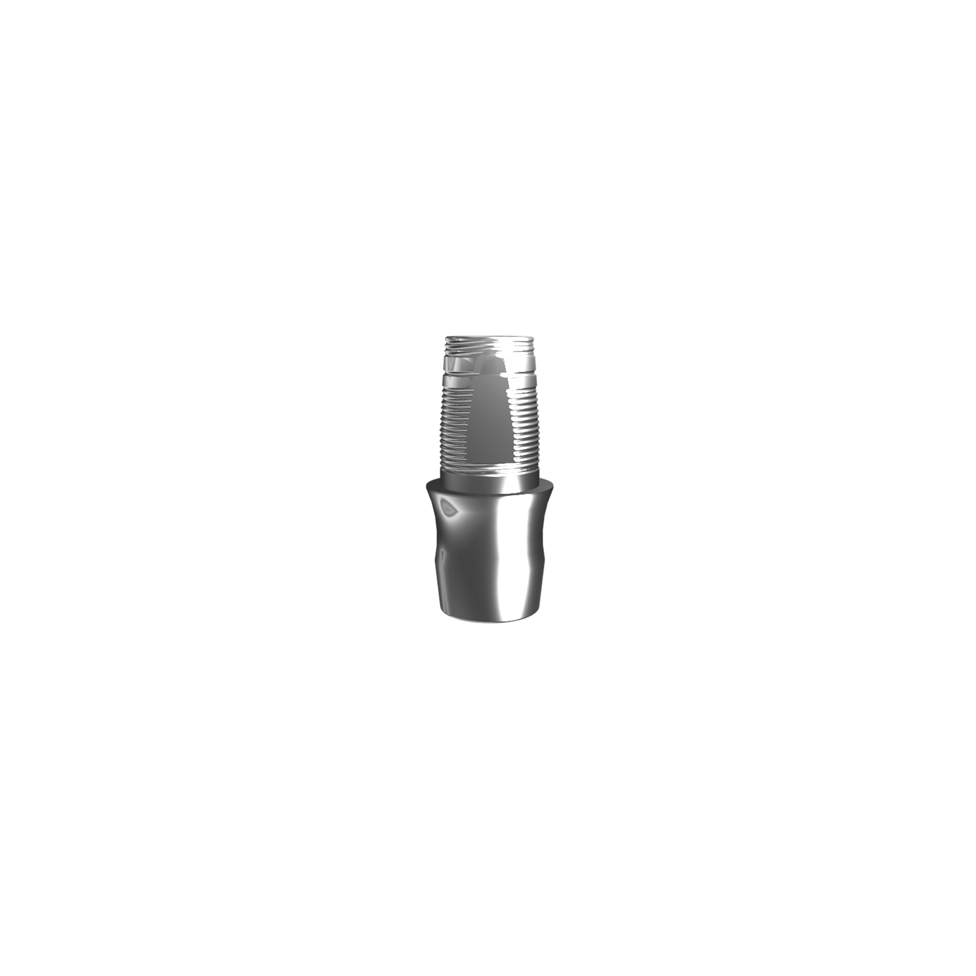 Titanium base, GeoMedi compatible, WP (H 3.0 mm) for bridge.