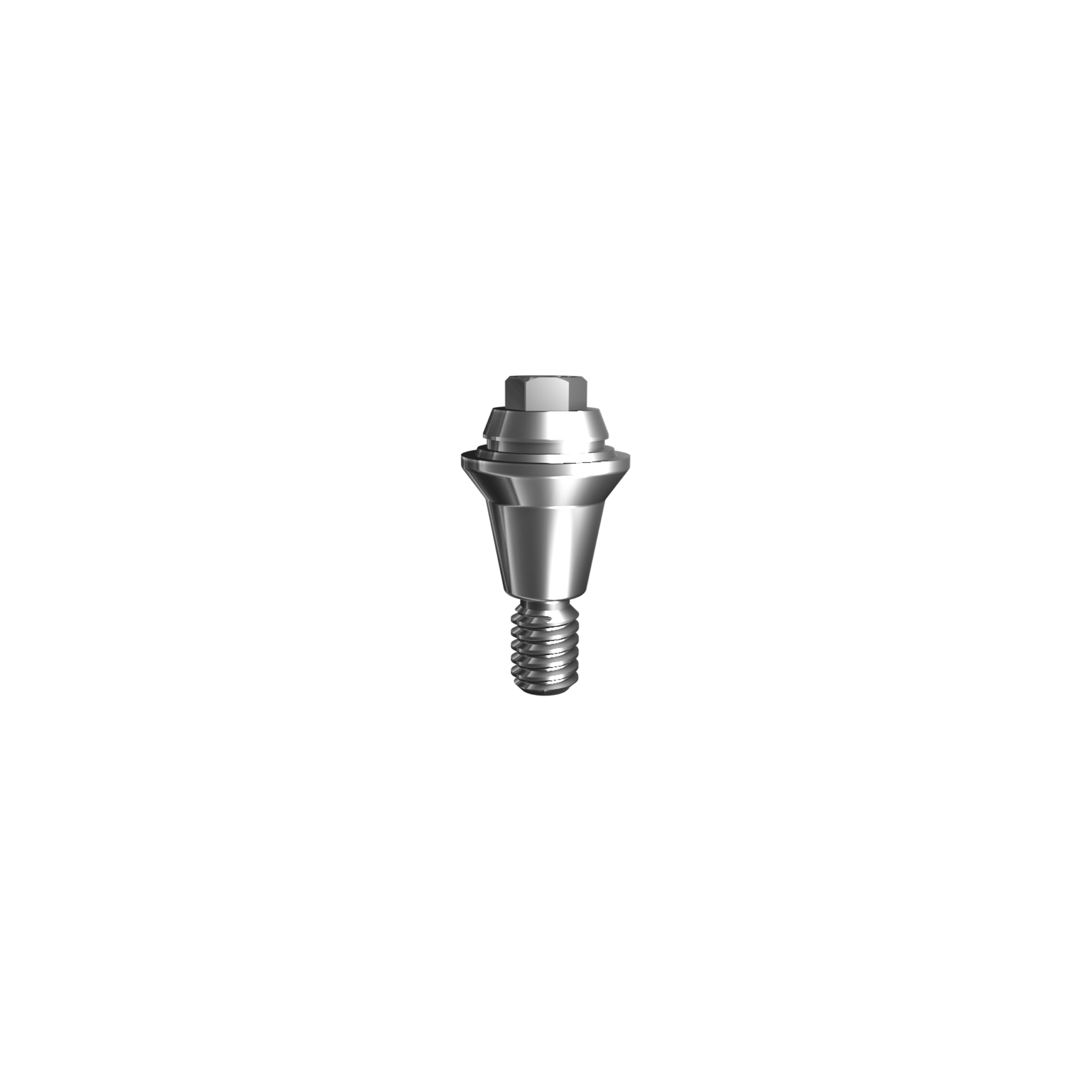 Multi-unit straight abutment (H 1,5 mm).
