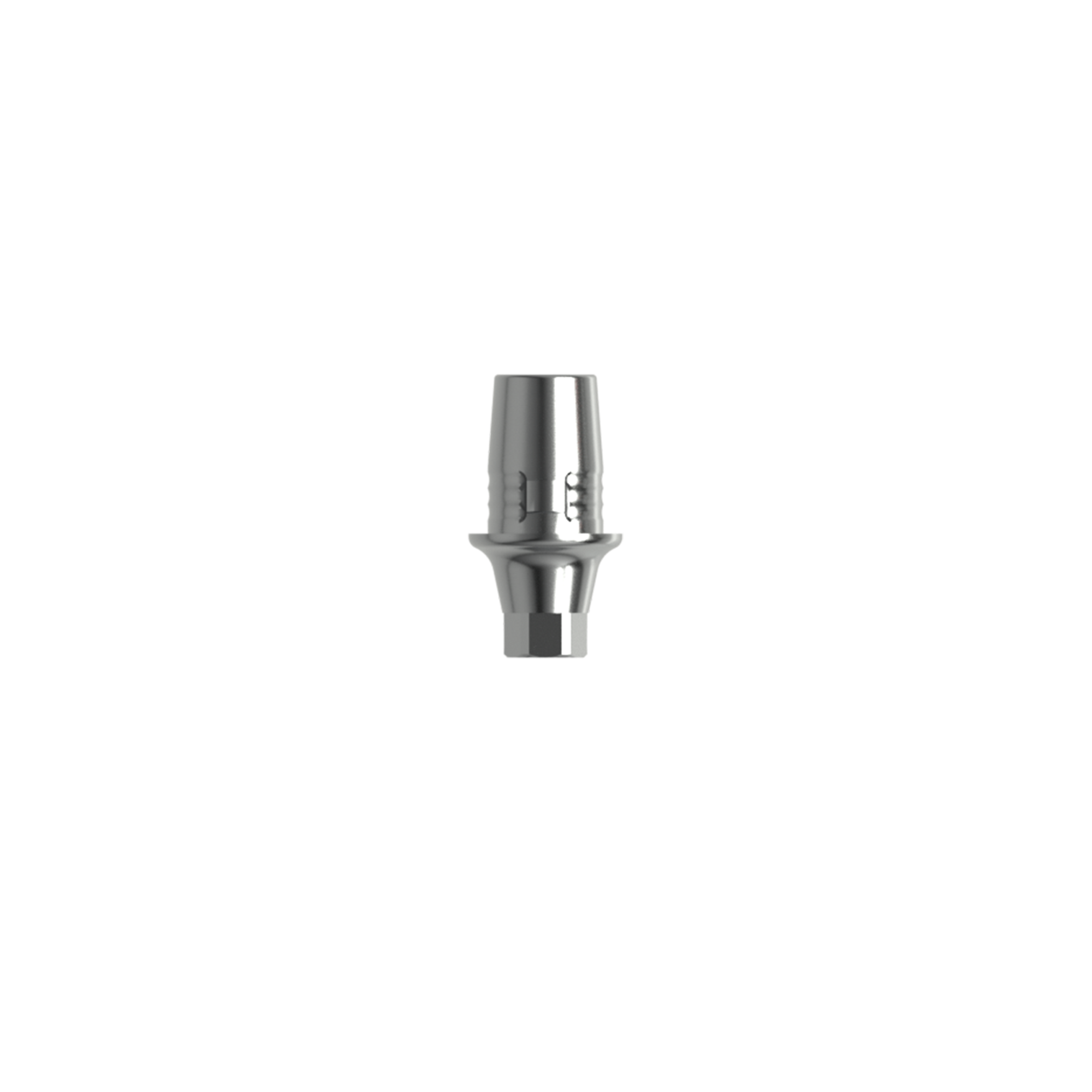 Titanium base, Cerec compatible NP for single.