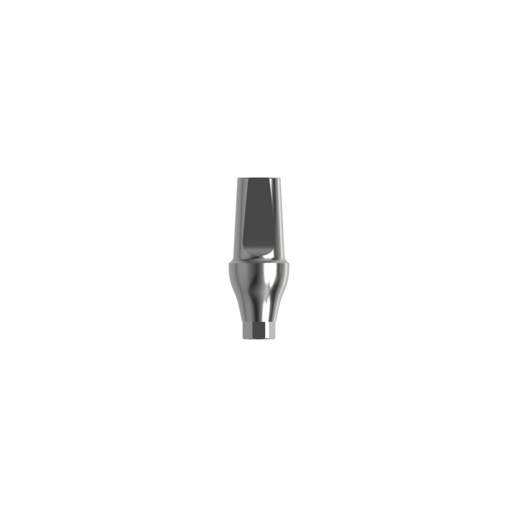 Titanium straight abutment NP (H 3.0 mm).