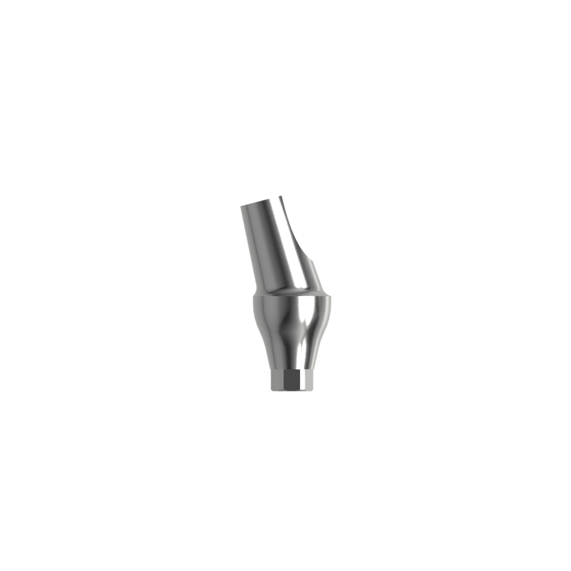 Titanium angled abutment 15°, NP (H 3.0 mm).