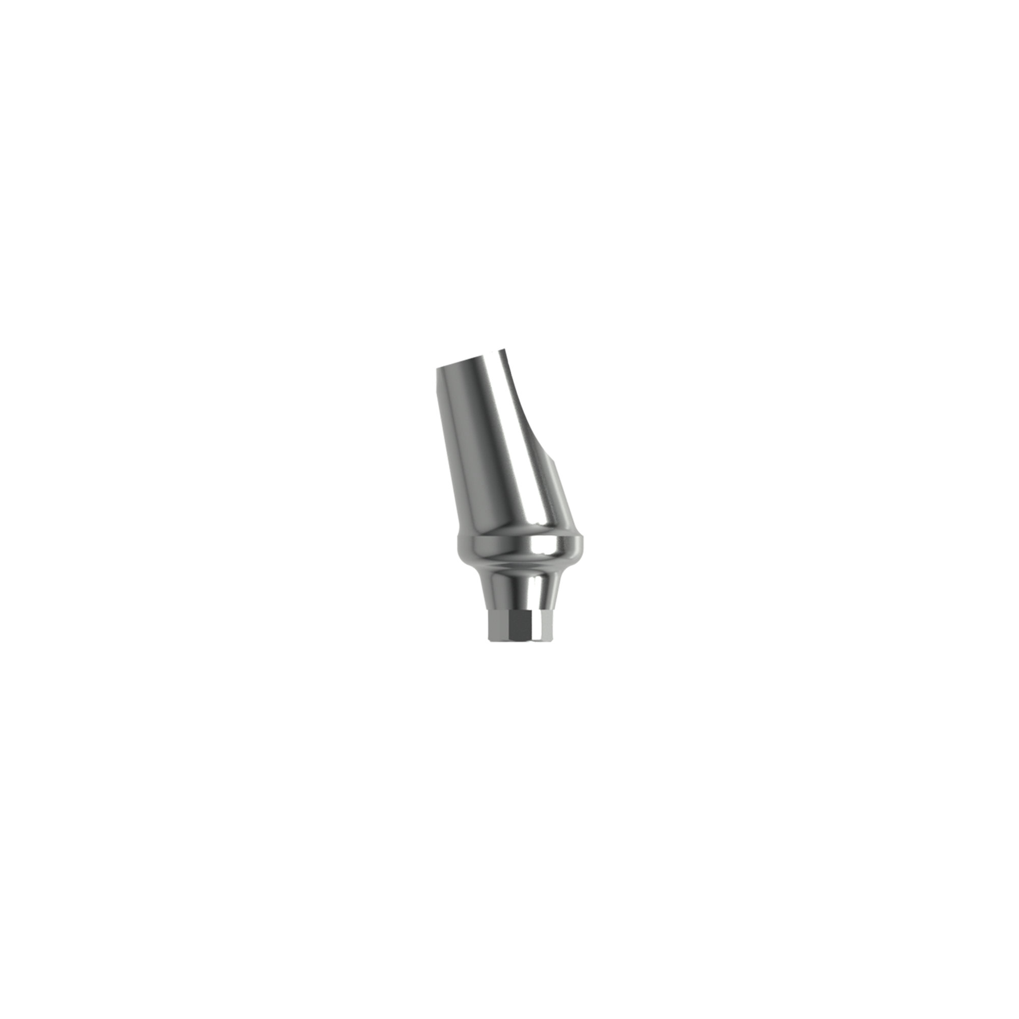 Titanium angled abutment 15°, RP (H 1.0 mm).