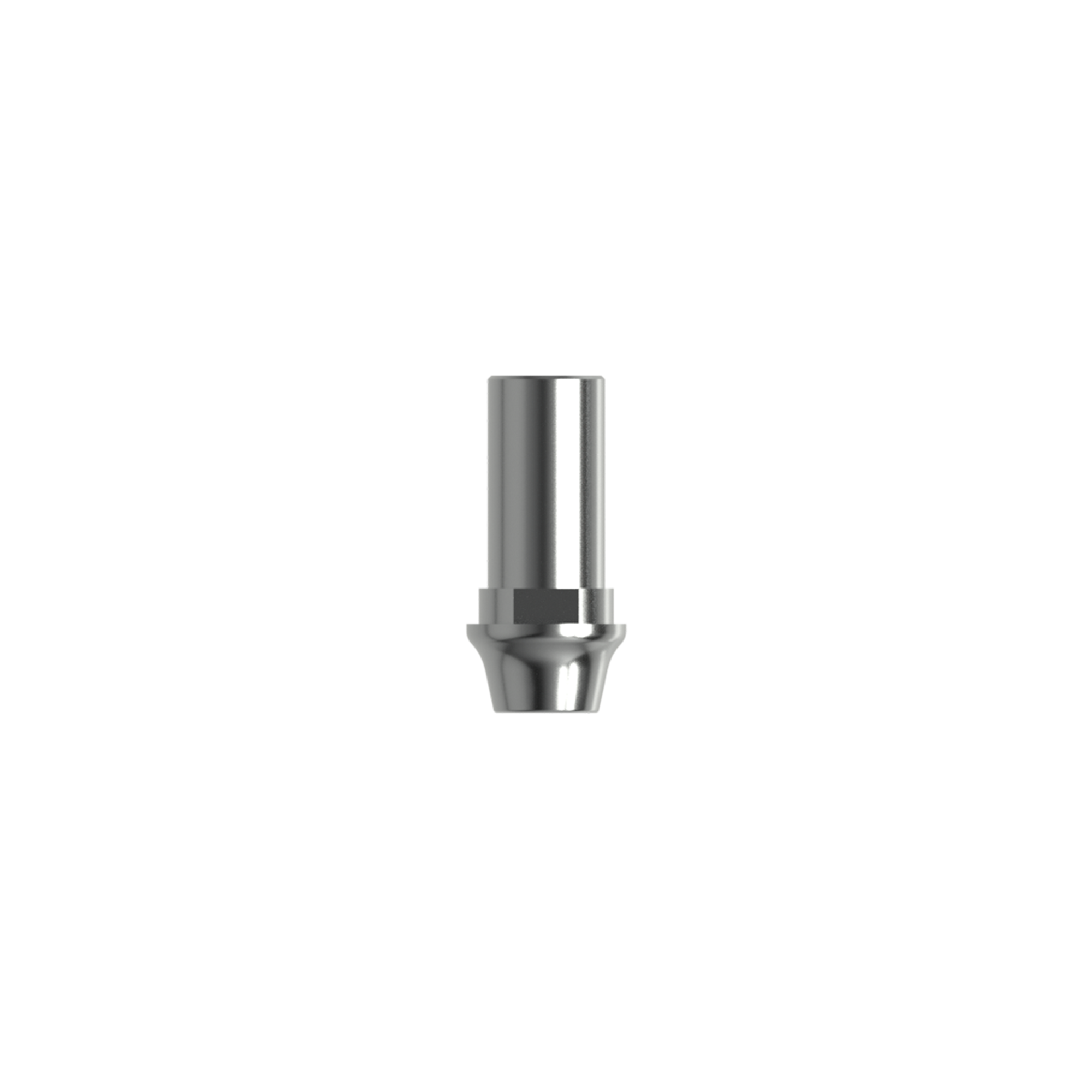 Temporary abutment RP for bridge (H 1.5 mm) for CAD/CAM.