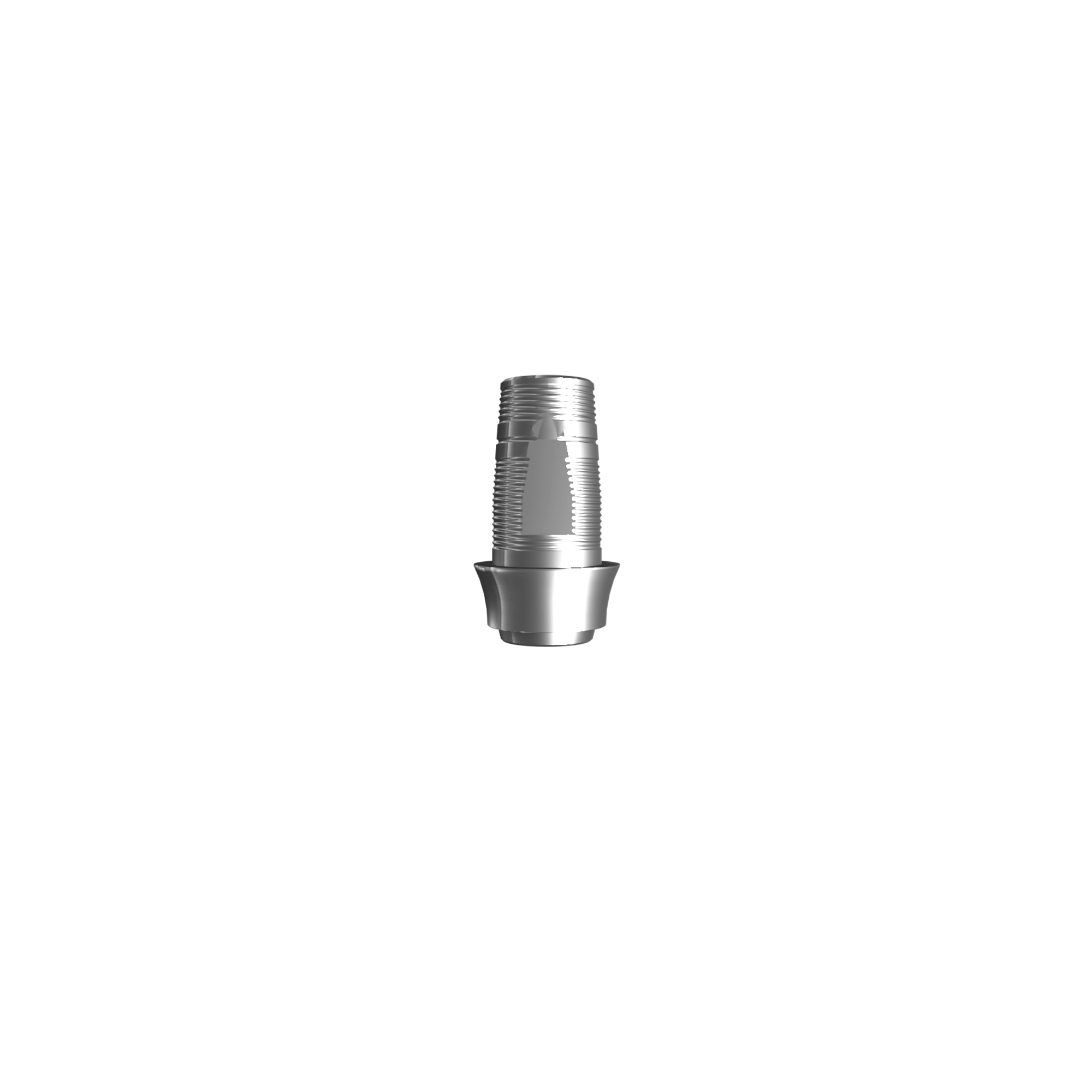 Titanium base, GeoMedi compatible RP (H 2,0 mm) for bridge.