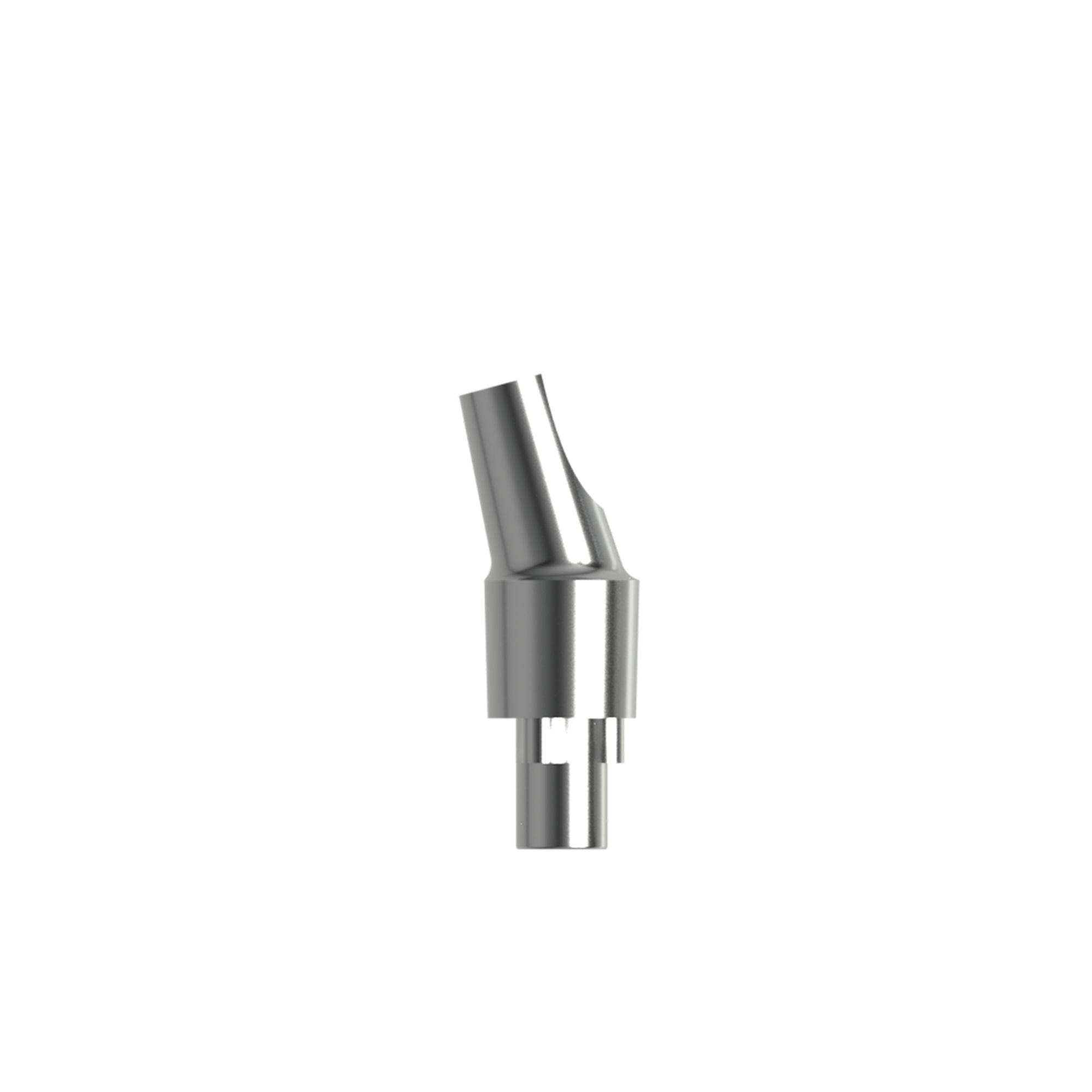 Titanium angled abutment, RP/ 15°(H 3.0 mm).