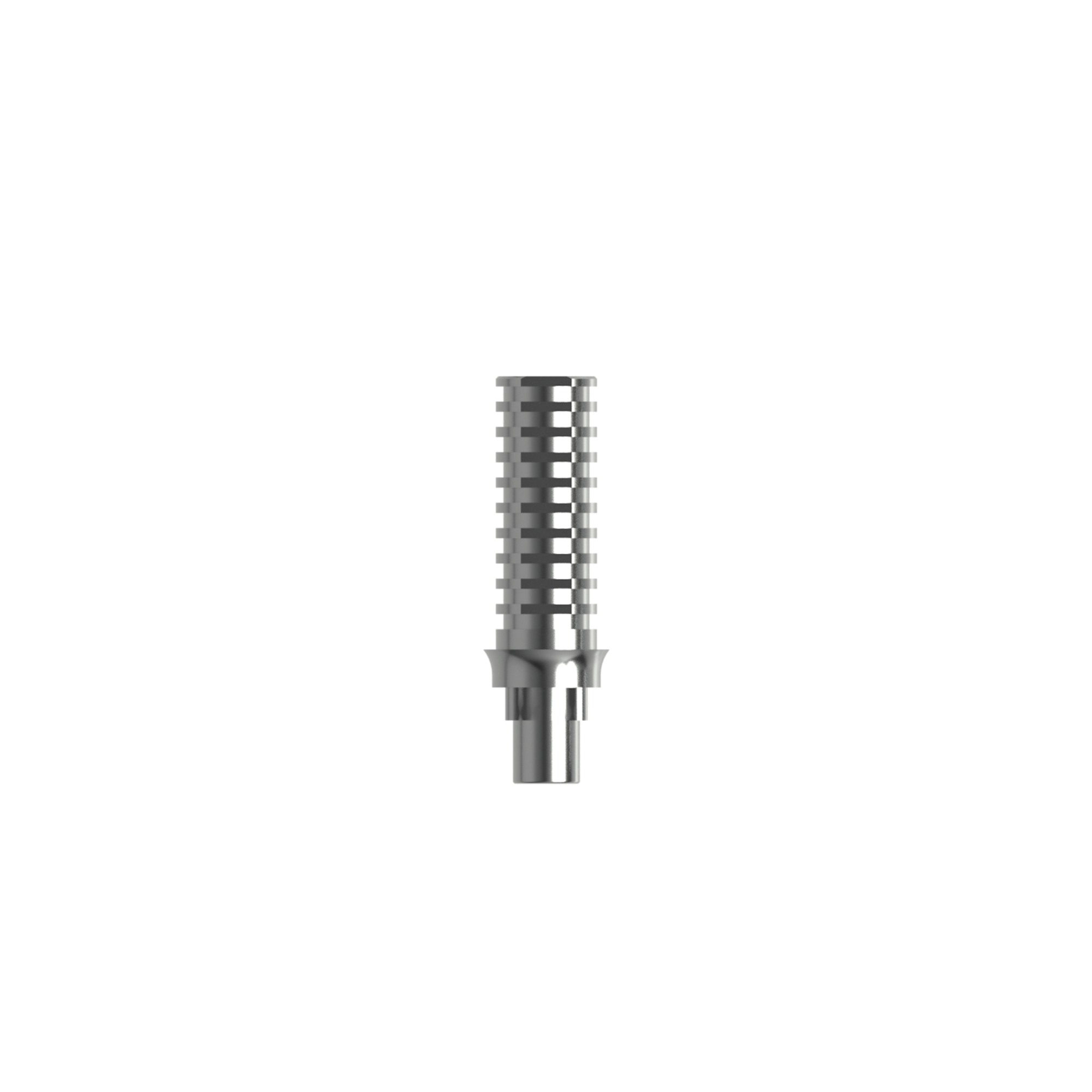 Temporary abutment, RP (H 1,5 mm) for single.
