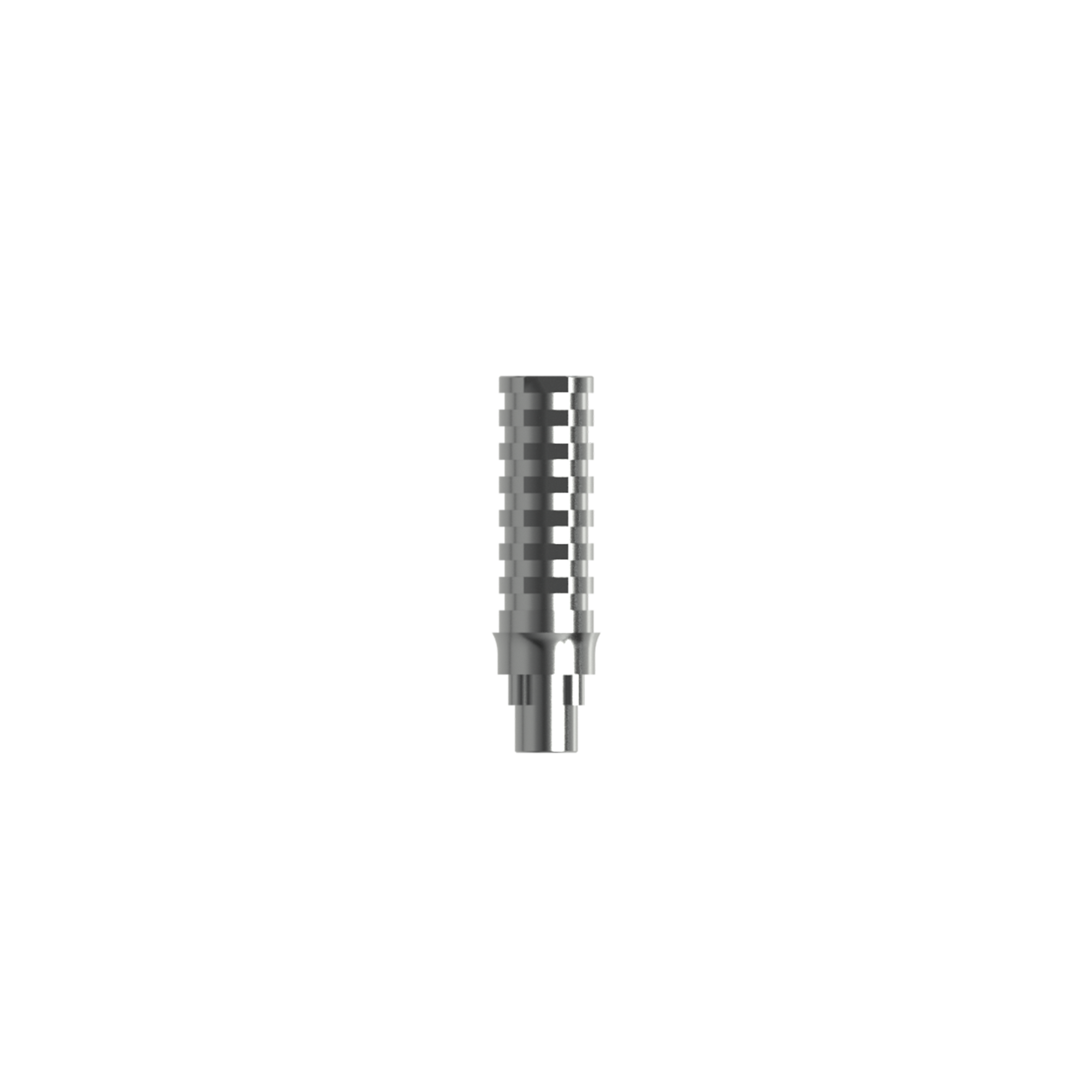 Temporary abutment, NP (H 1,5 mm) for single.