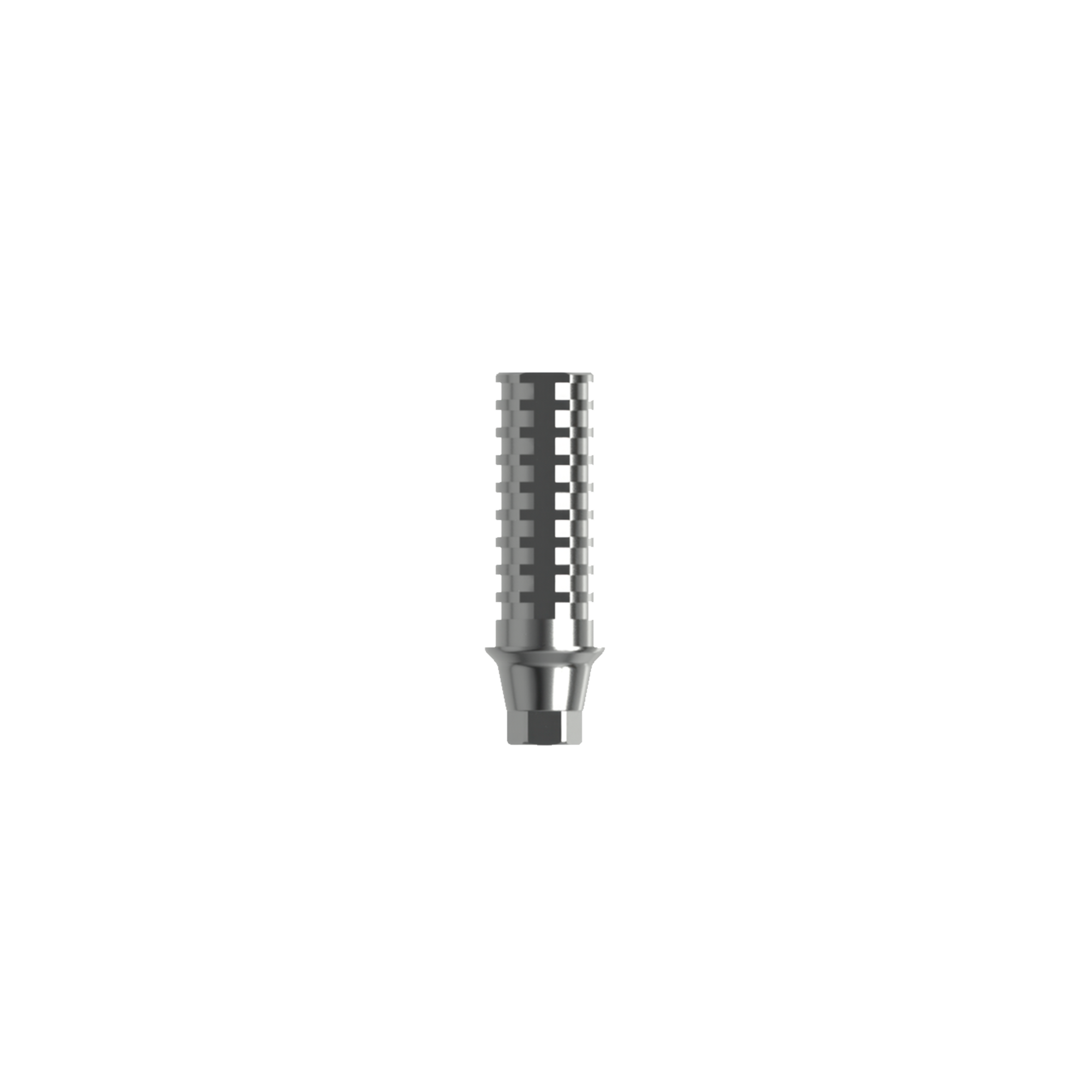 Temporary abutment Regular (H 1,0 mm) for single.