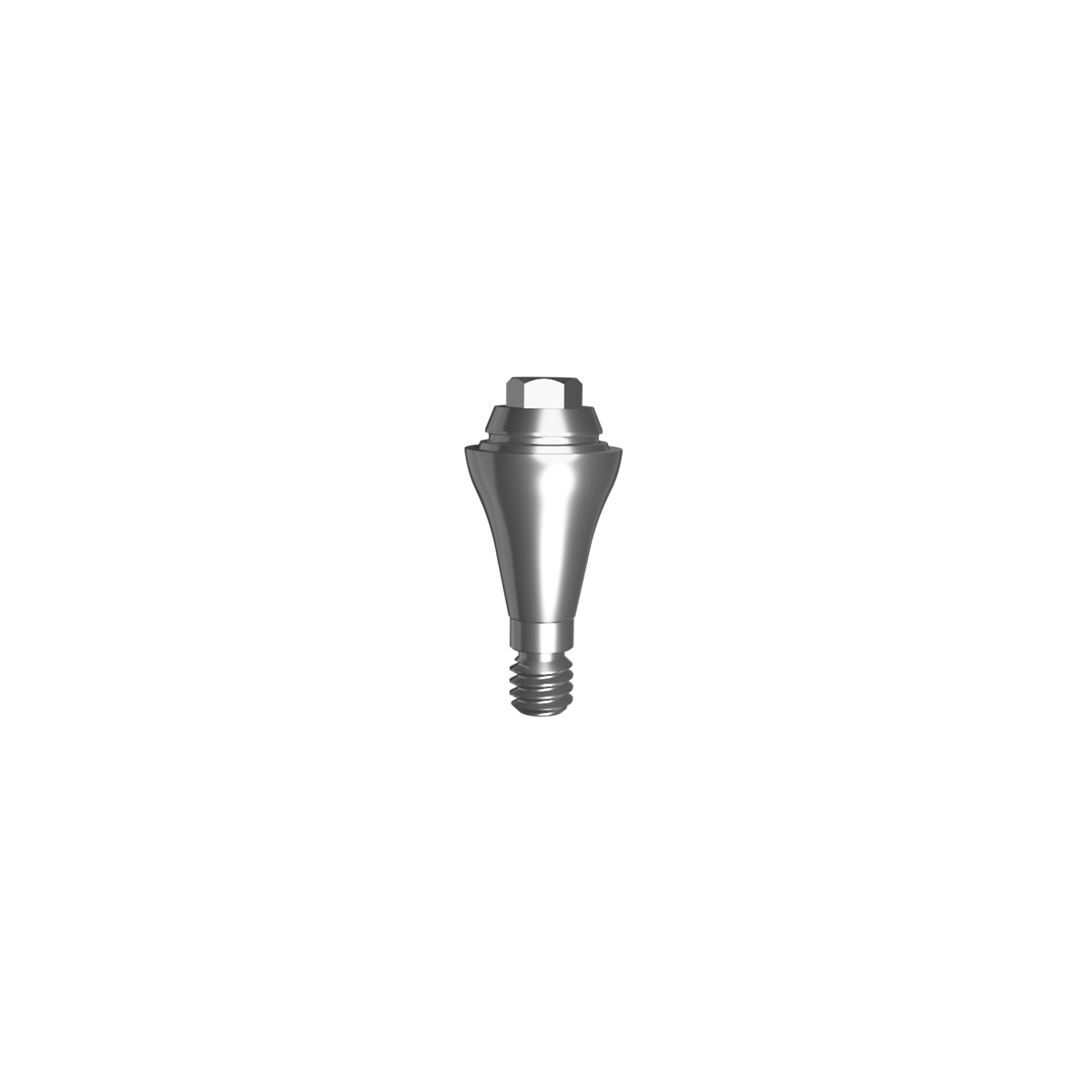 Multi-unit straight abutment Mini (H 3,5 mm).