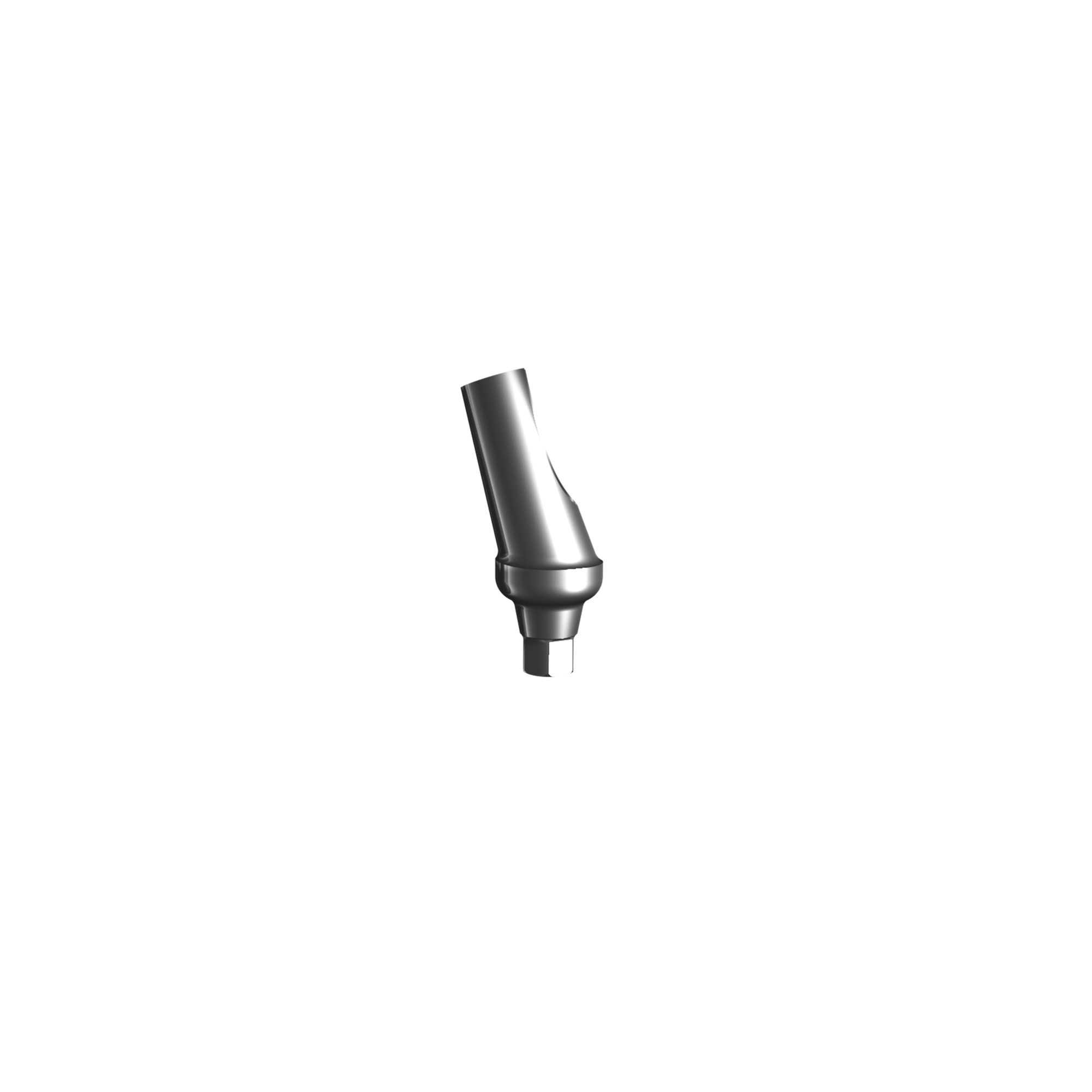 Titanium angled abutment Mini 15°, ⌀4,5 (H 2.0 mm), type B.