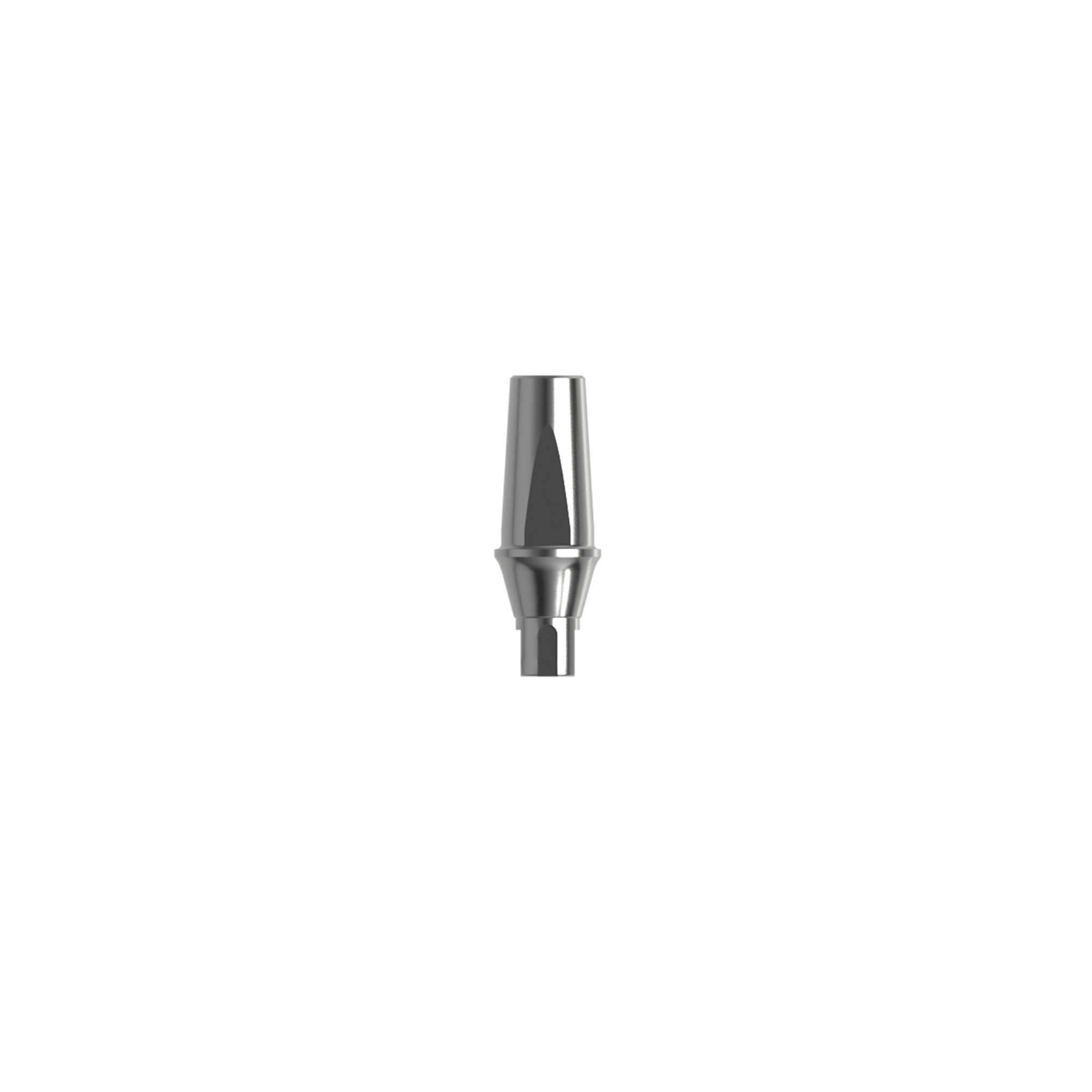 Titanium straight abutment NC (H 2,0 mm).