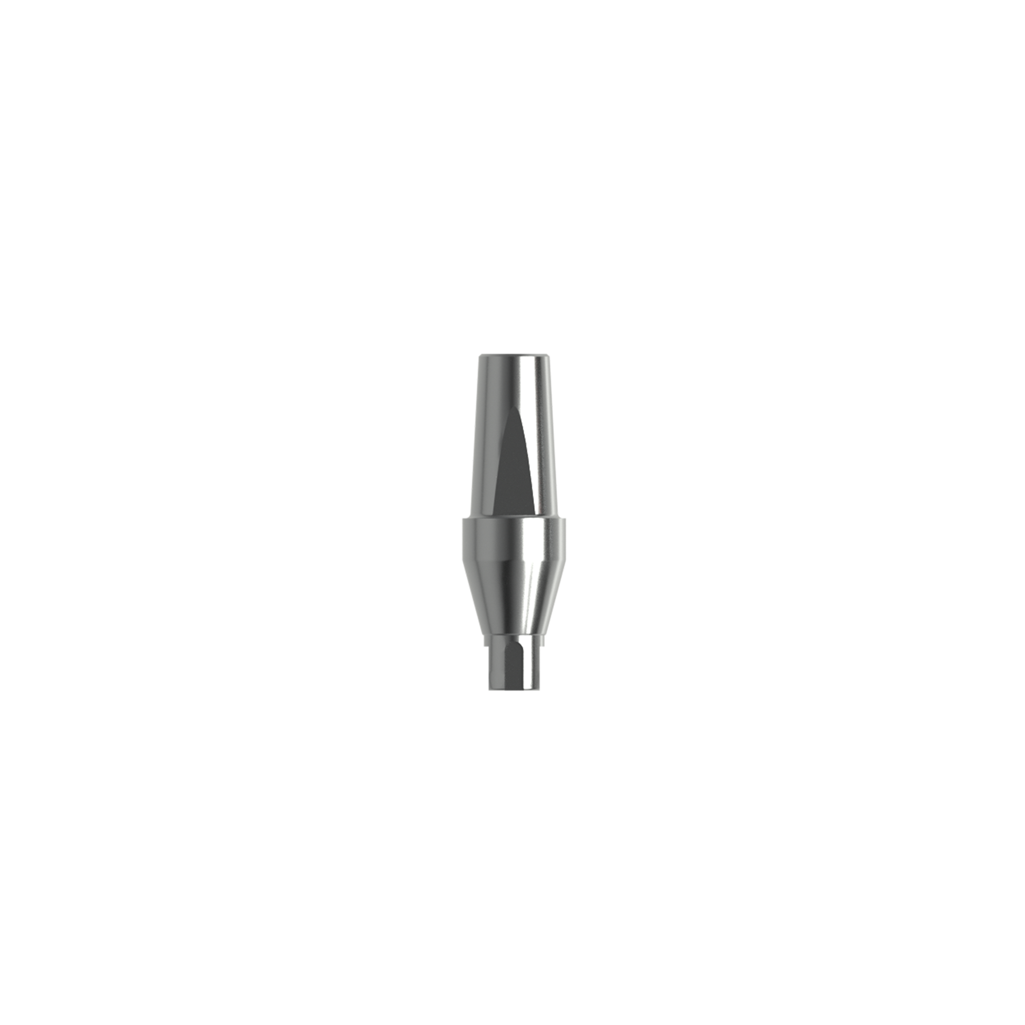 Titanium straight abutment NC (H 4,0 mm).