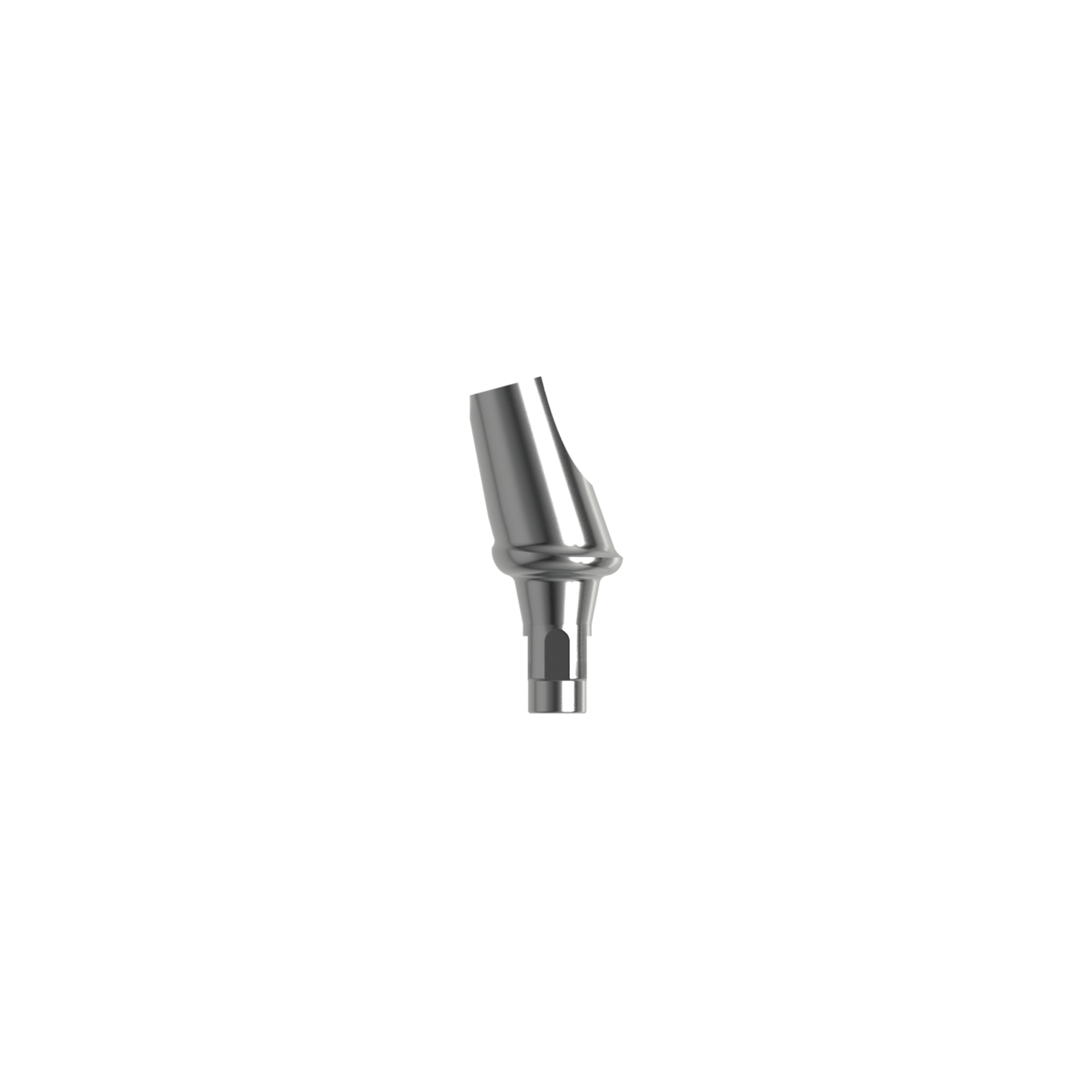 Titanium angled abutment 15°, RC (H 1.0 mm).