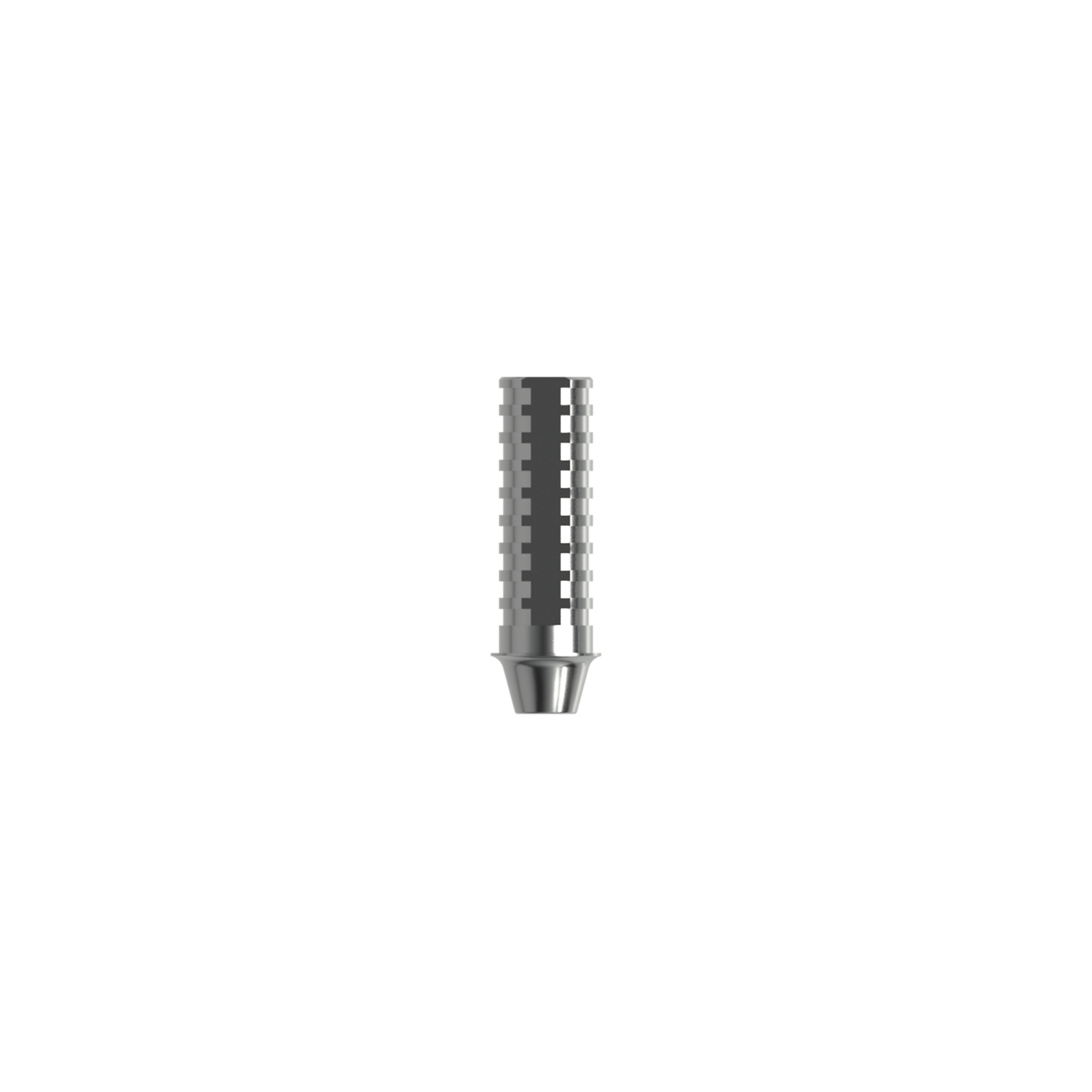 Temporary abutment NC (H 1.0 mm) for bridge.