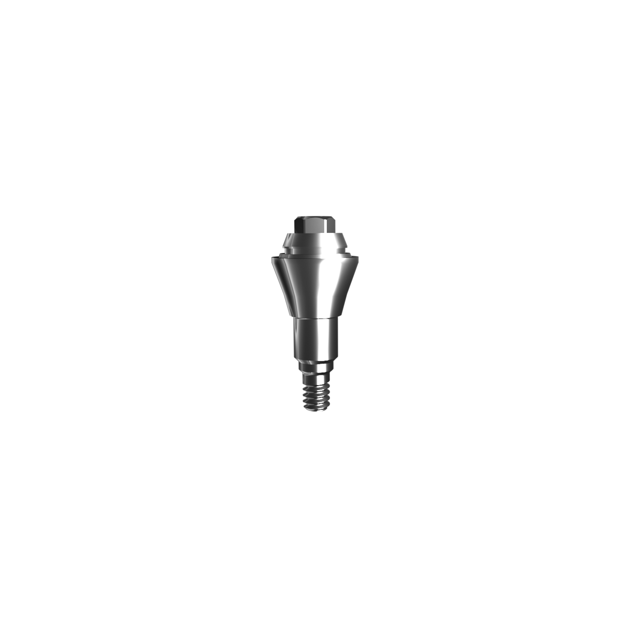 Multi-unit straight abutment RC (H 2,5 mm).