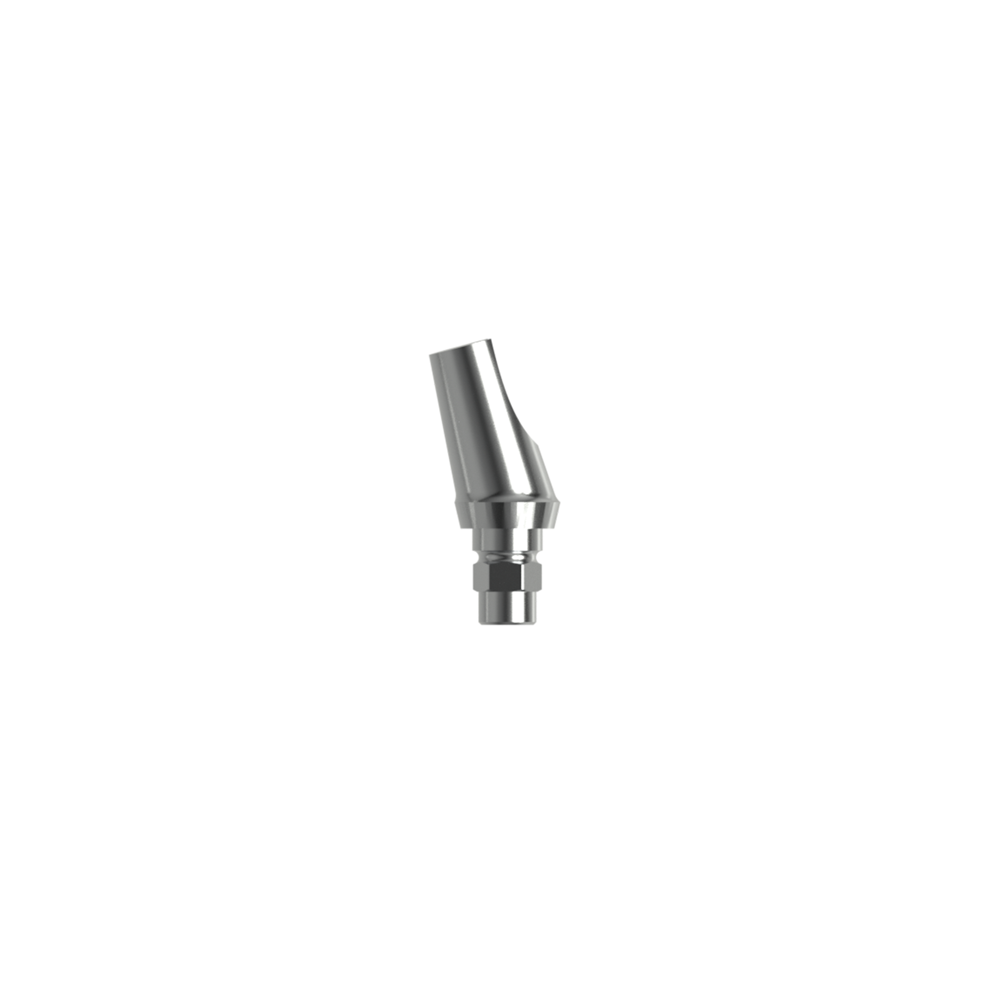 Titanium angled abutment 15°, ⌀ 3,4 (H 2.0 mm).