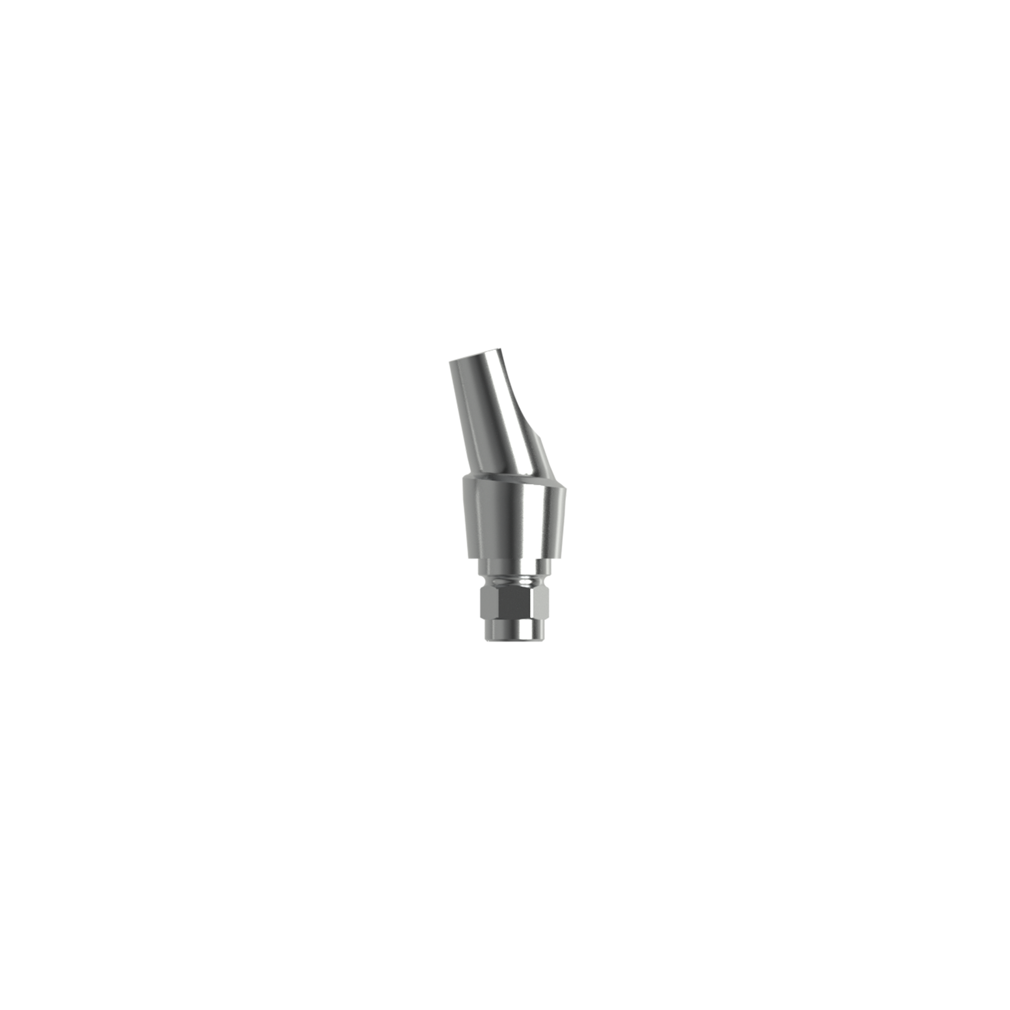 Titanium angled abutment 15°, ⌀ 3,8 (H 2.0 mm).