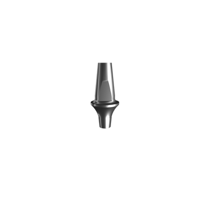 Titanium straight abutment, (H 3.0 mm) С/4. Complete with 2 screws + screw-extractor.
