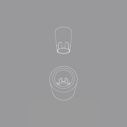 Scanbody Hybrid titanium/PEEK