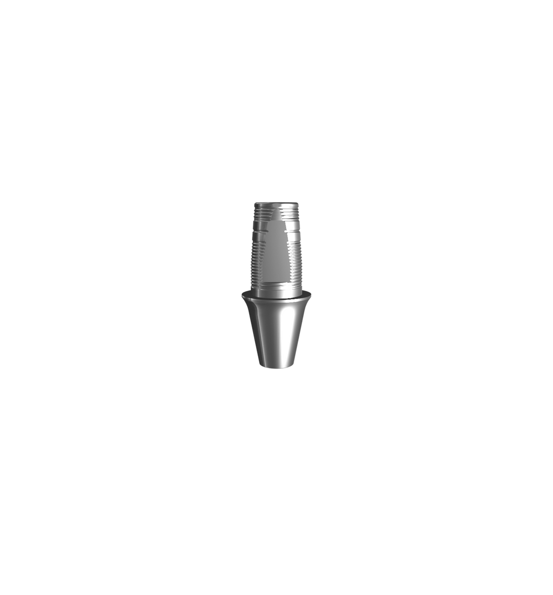 Titanium base, GeoMedi compatible (H 2.0 mm) for bridge.