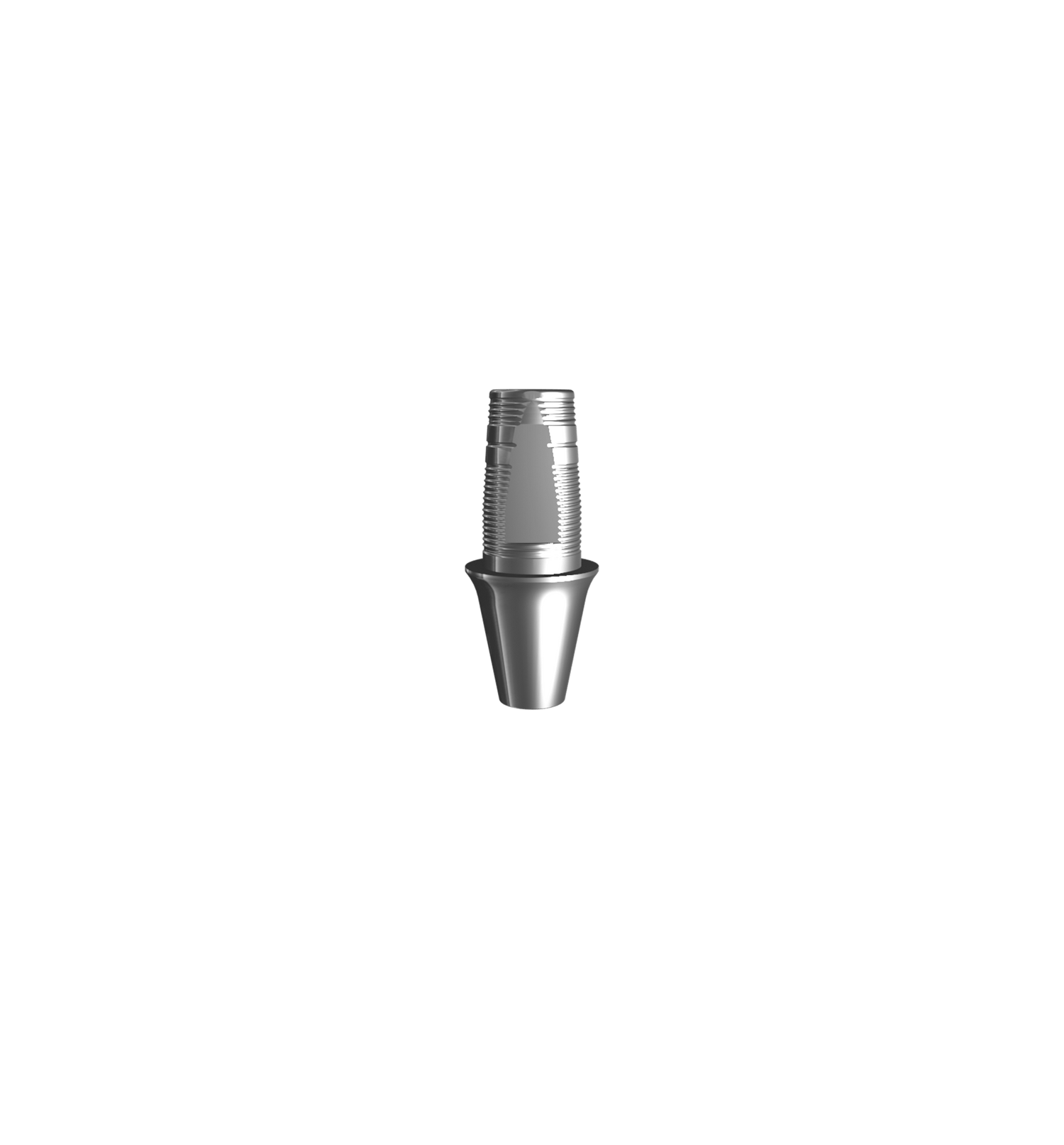 Titanium base, GeoMedi compatible (H 2.0 mm) for bridge.