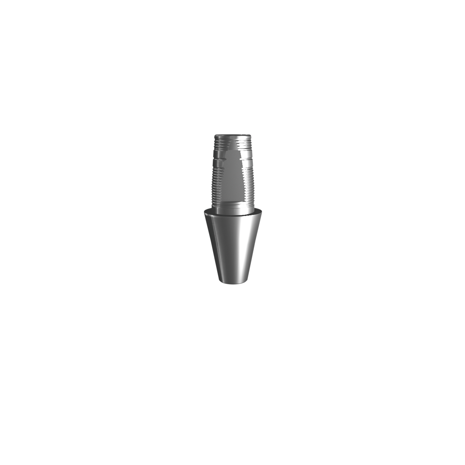 Titanium base, GeoMedi compatible (H 3.0 mm) for bridge.