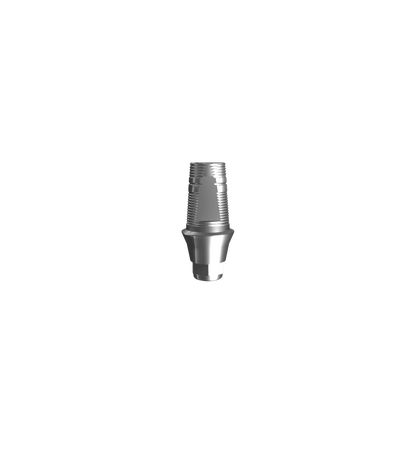 Titanium base, GeoMedi compatible (H 1.3 mm) for single.