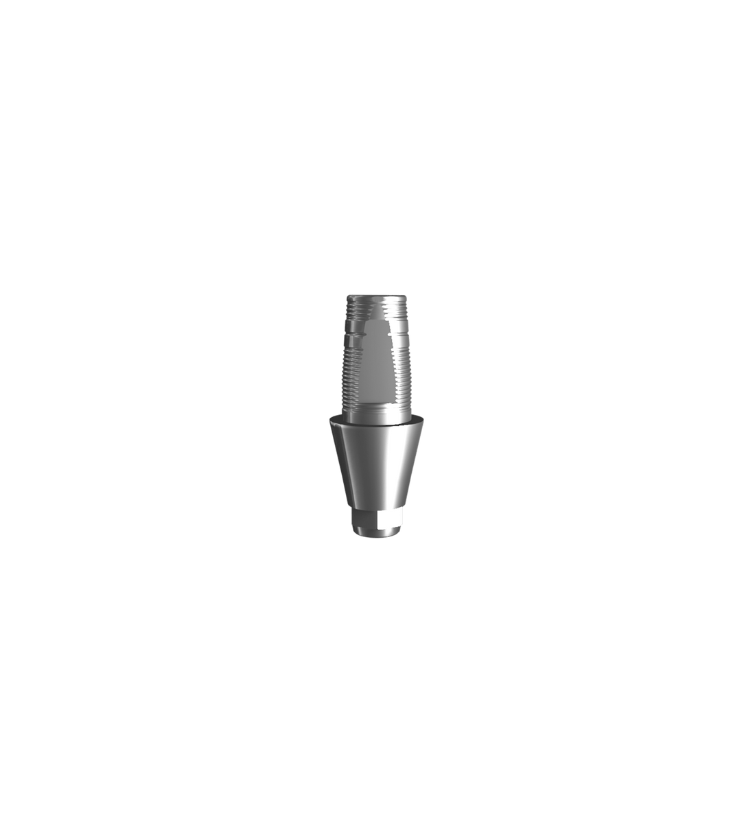Titanium base, GeoMedi compatible (H 3.0 mm) for single.