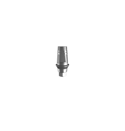 Titanium base, GeoMedi compatible (H 1.3 mm) for single.