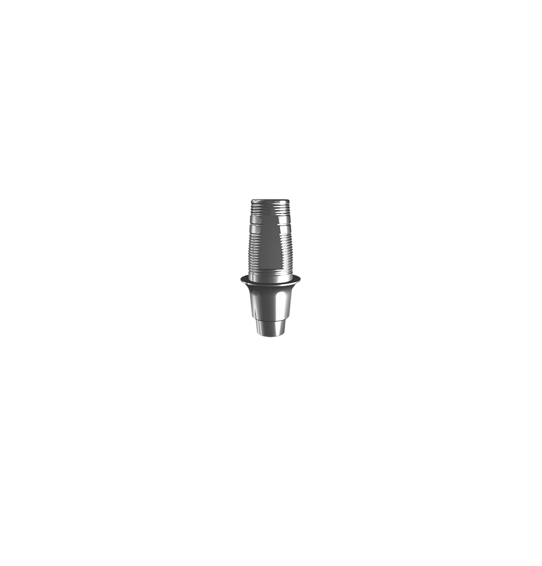 Titanium base, GeoMedi compatible (H 2.0 mm) for bridge.