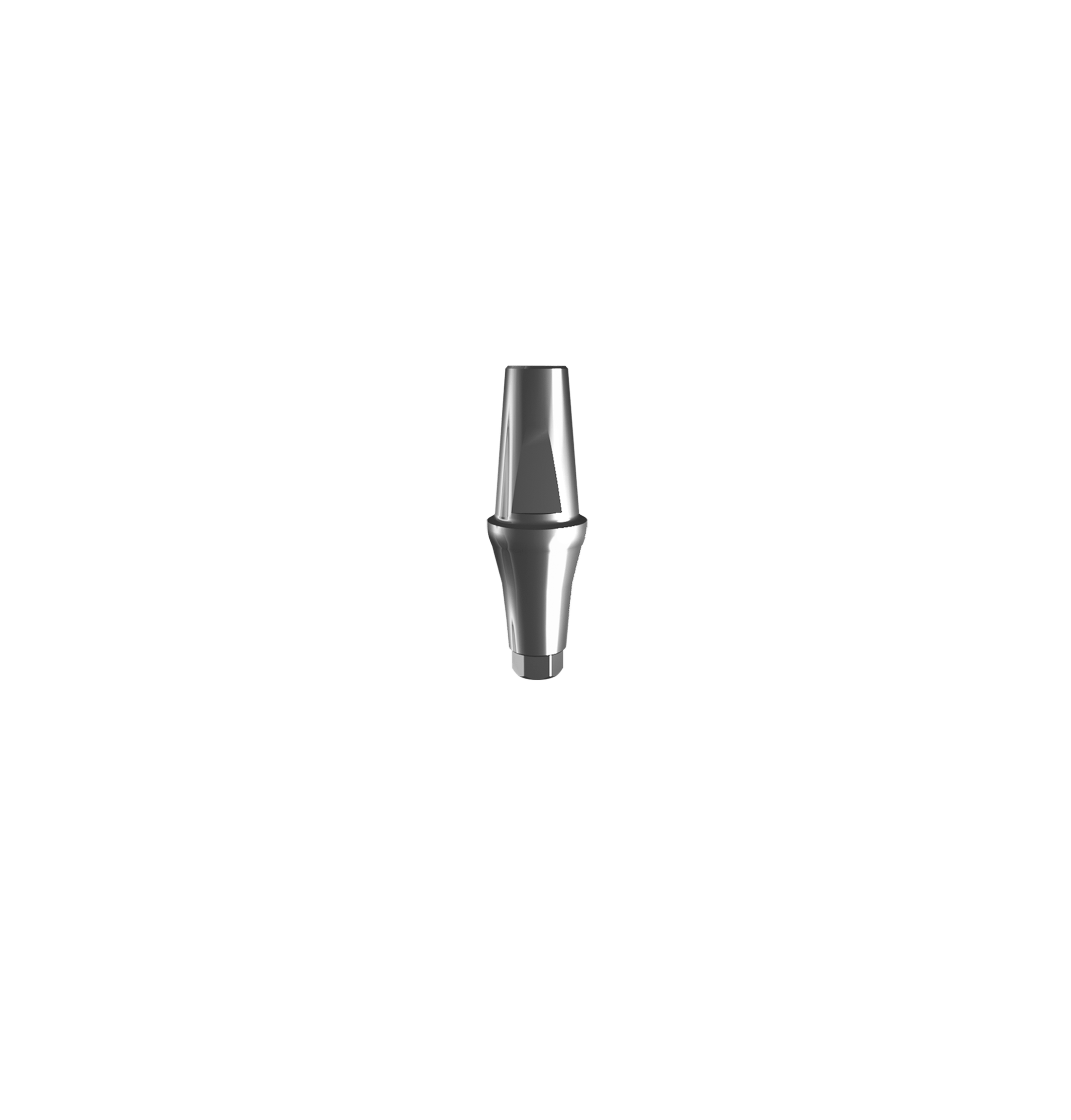 Titanium straight abutment (H 4.0 mm).