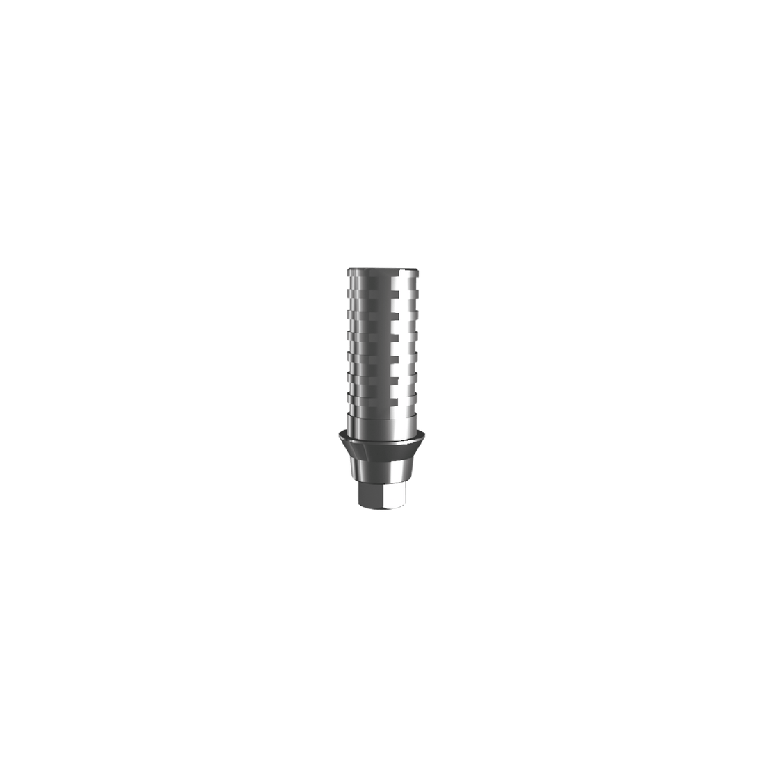 Temporary abutment (H 1.2 mm) for single.
