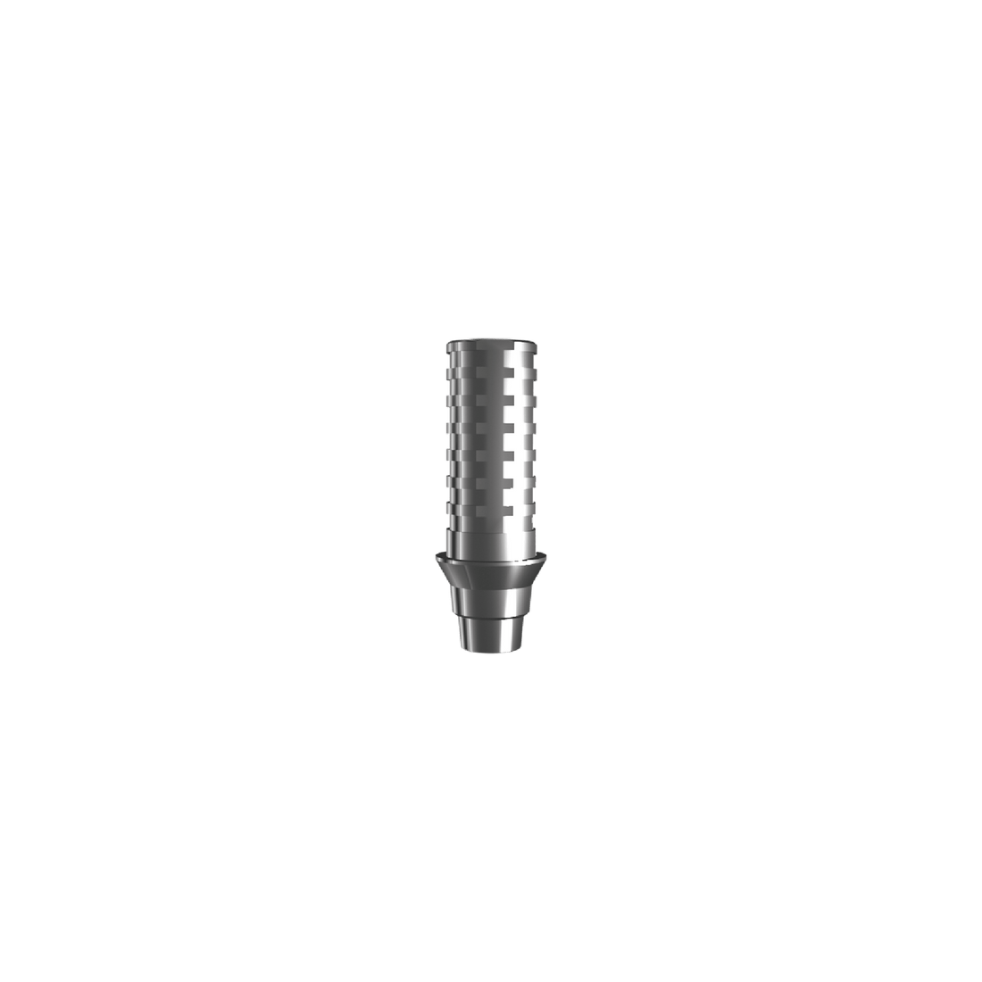Temporary abutment (H 1.2 mm) for bridge.