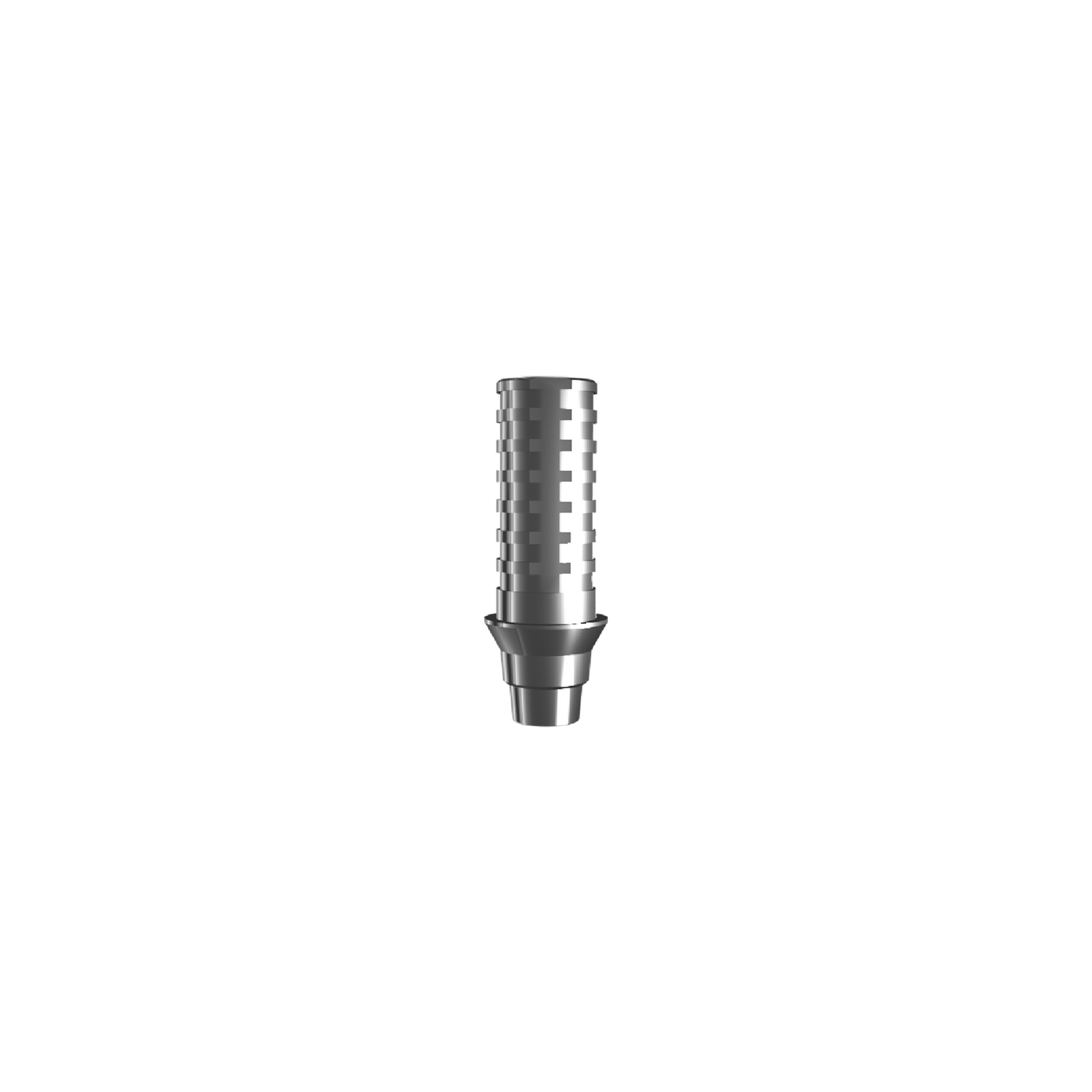 Temporary abutment (H 1.2 mm) for bridge.