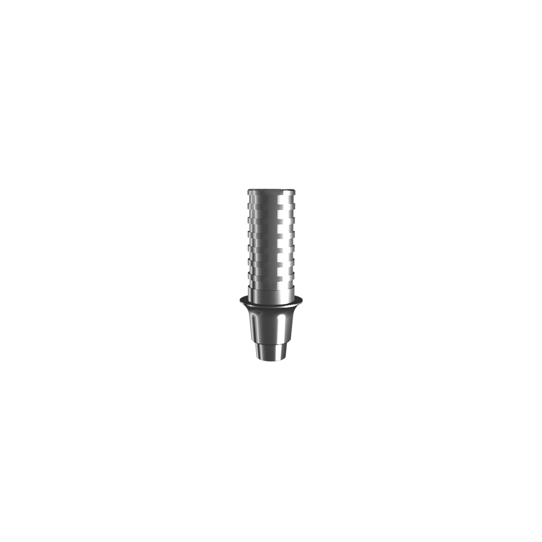 Temporary abutment (H 2.0 mm) for bridge.