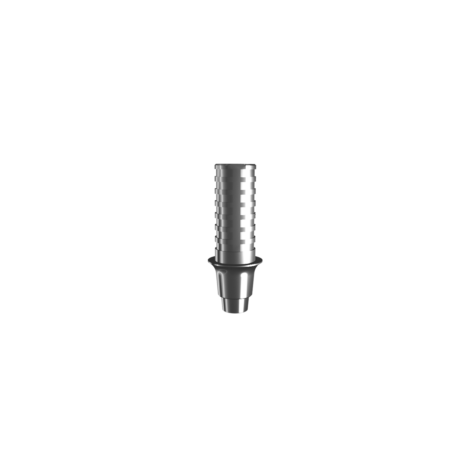 Temporary abutment (H 2.0 mm) for bridge.