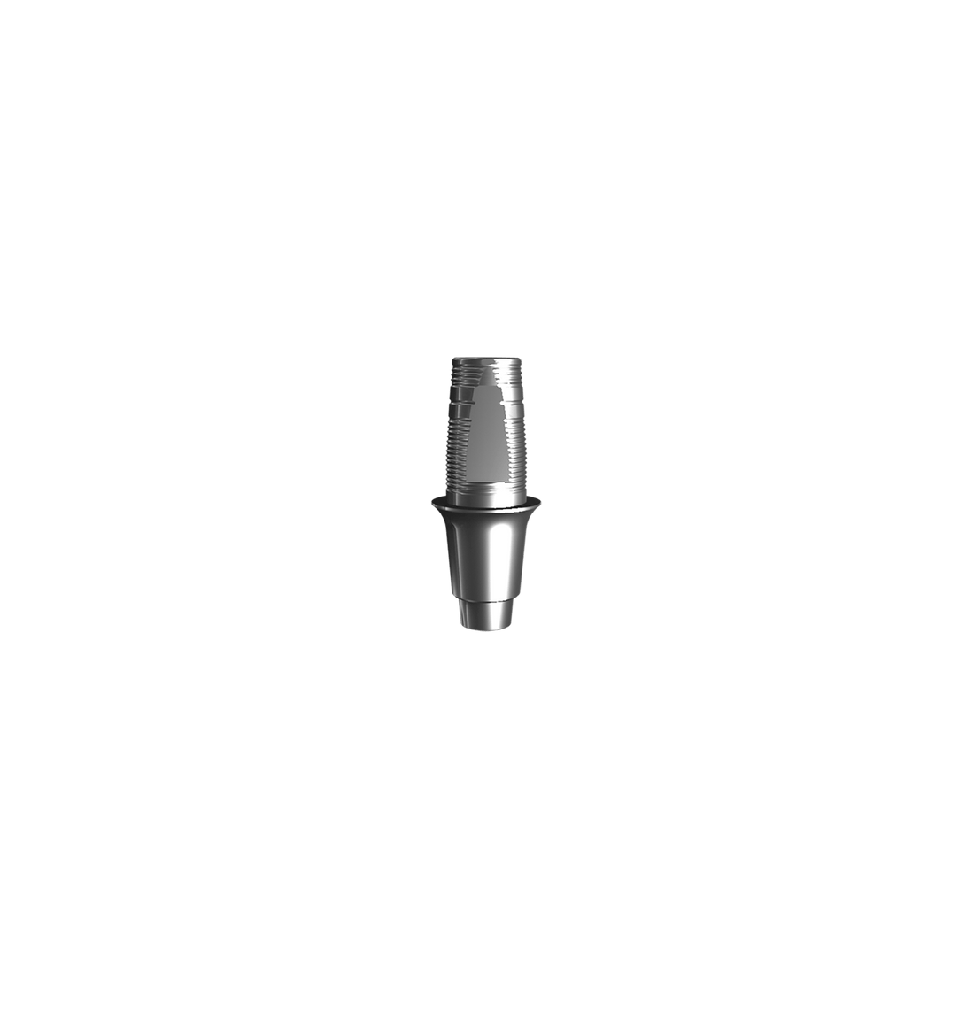 Titanium base, GeoMedi compatible (H 3.0 mm) for bridge.