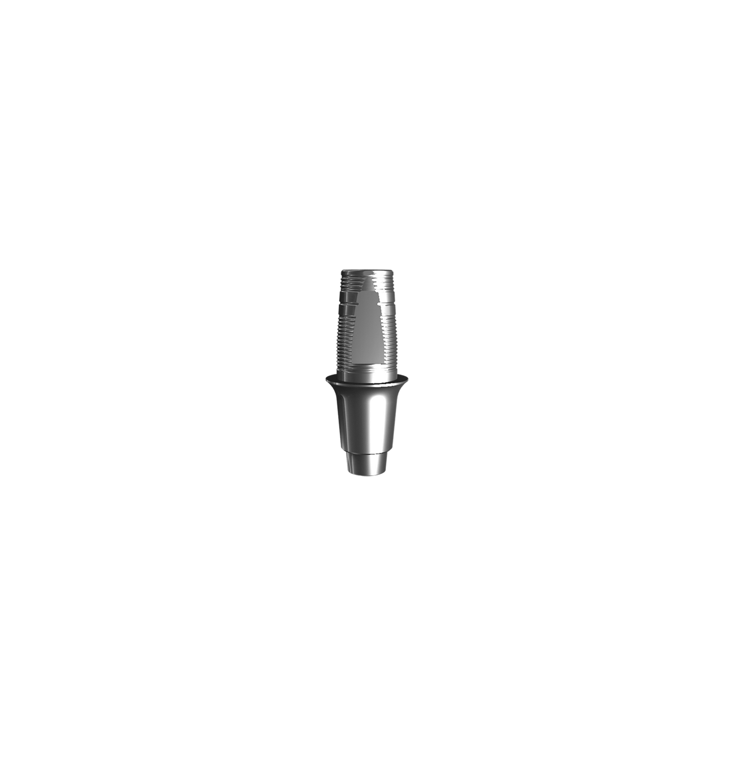 Titanium base, GeoMedi compatible (H 3.0 mm) for bridge.