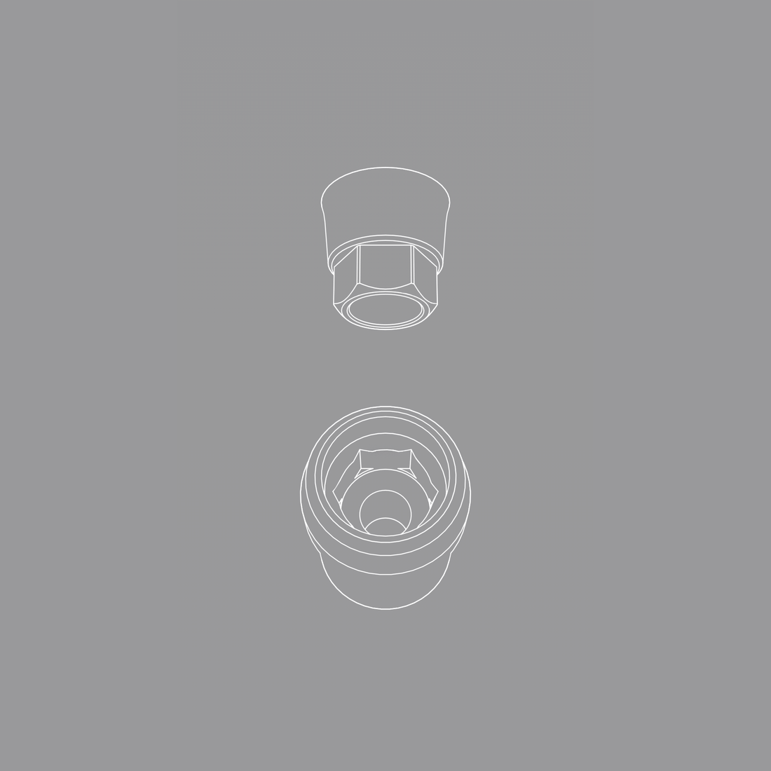 Multi-unit angled abutment 17°(H 2.5 mm).