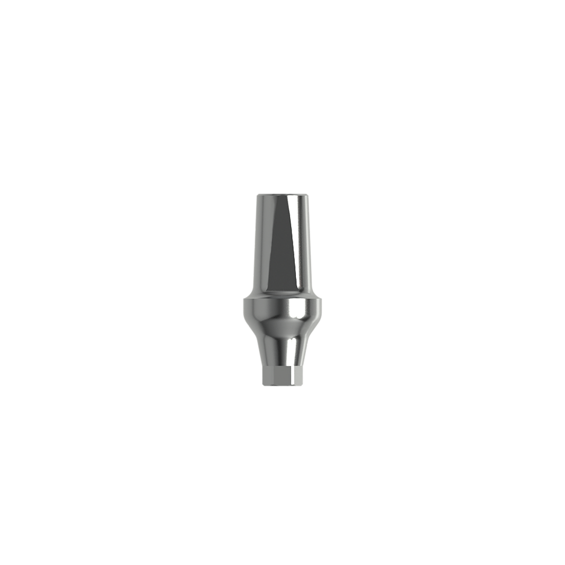 Titanium straight abutment ⌀ 3,5/4,0 (H 2,5 mm).